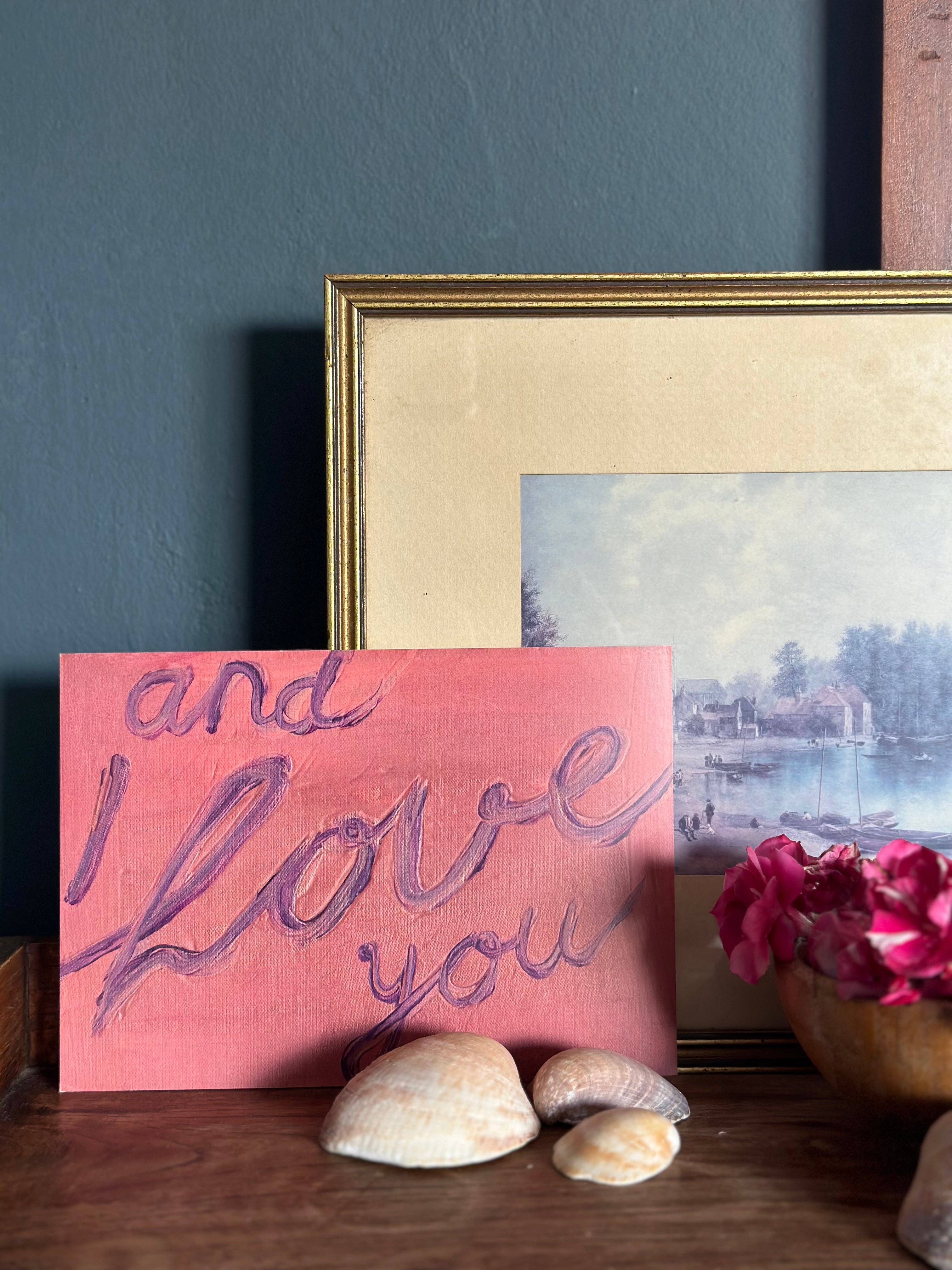 Art Card "I Love You": Tinystories