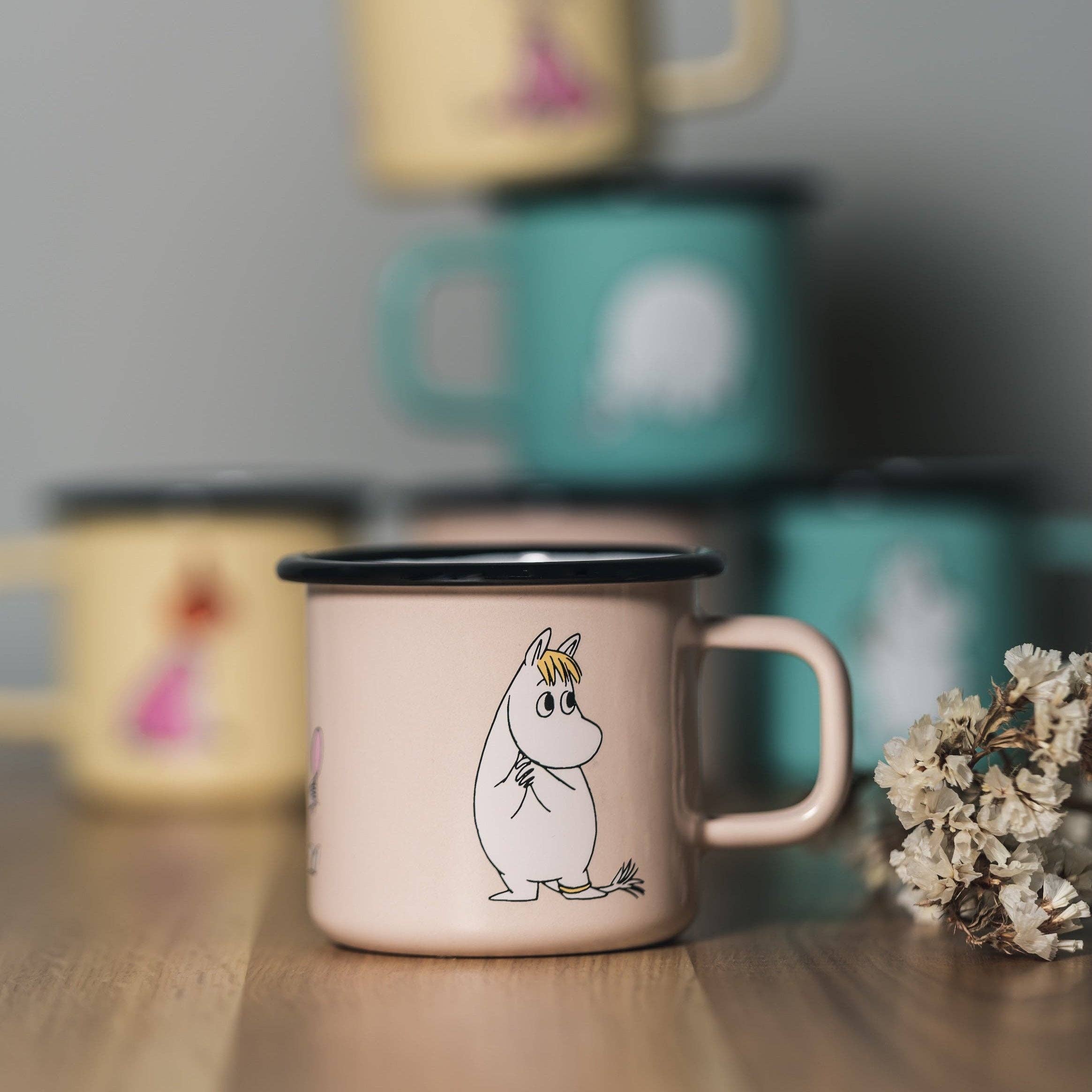 MOOMIN | Enamel Mug | Snorkmaiden - Light Pink | 0.25L