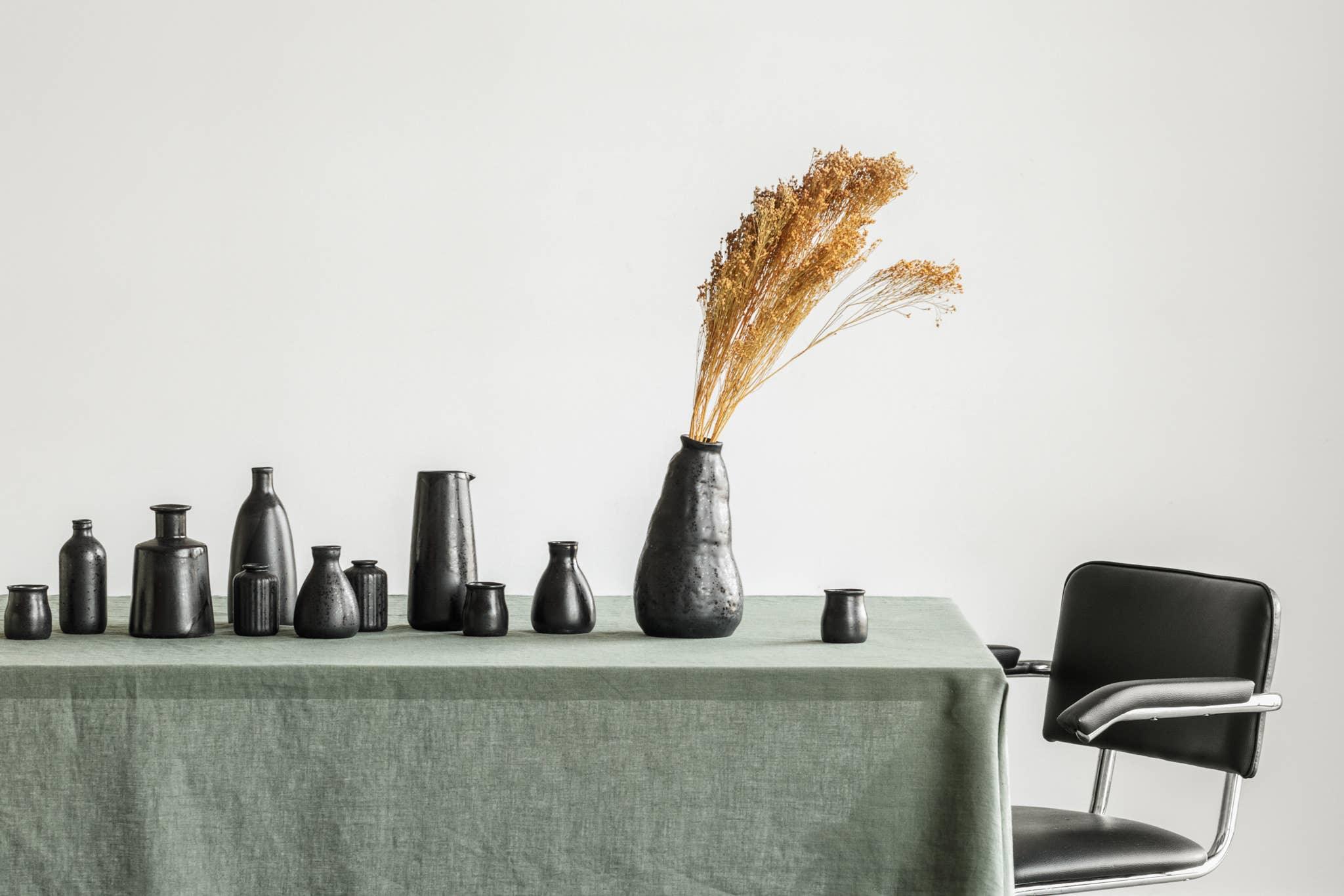 Linen Tablecloth Nordic Moss (250x145 cm / 98.5x57") by Dodesign