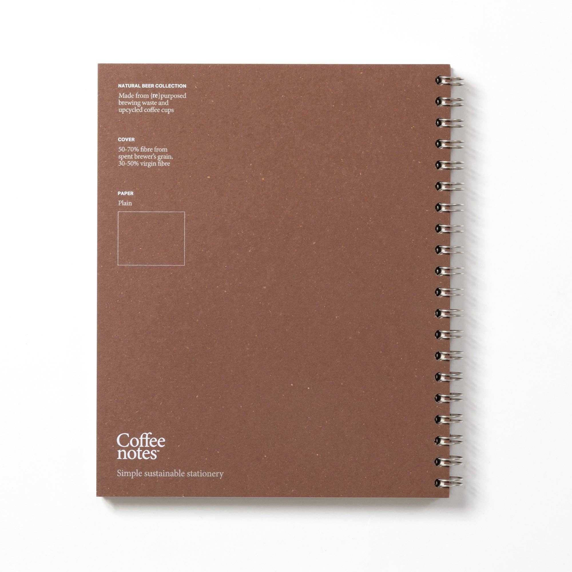Ale Wirebound Notebook (Plain): Grande