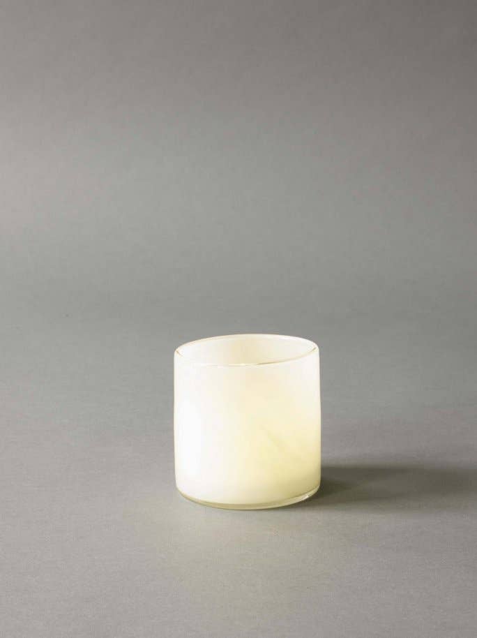 Lyric candle holder - S: Olive Green