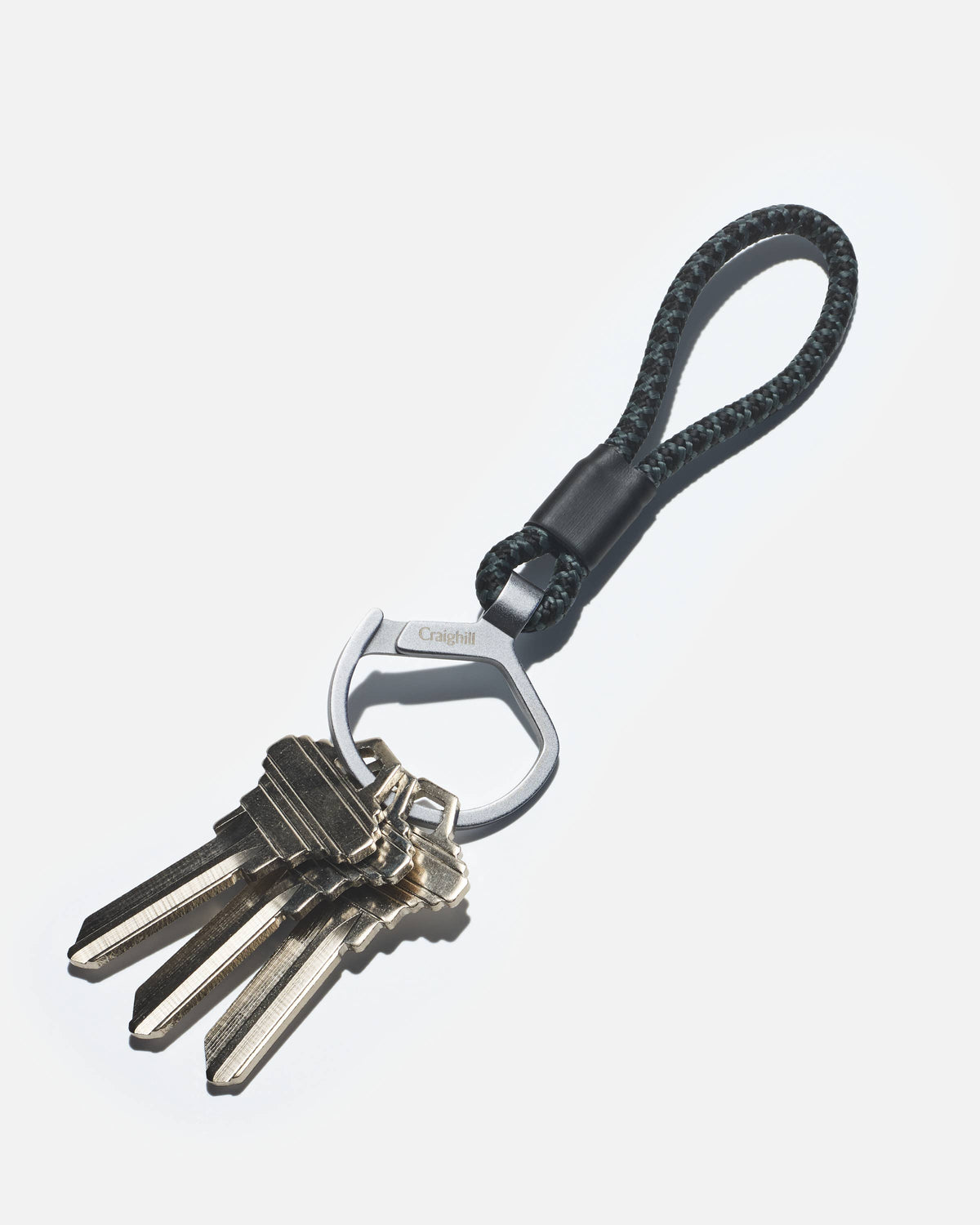 Rope Split Ring: Black