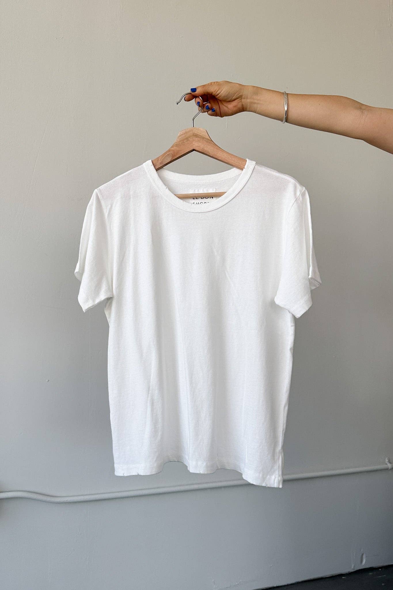 Le Bon Shoppe Organic Vintage Boy Tee : White