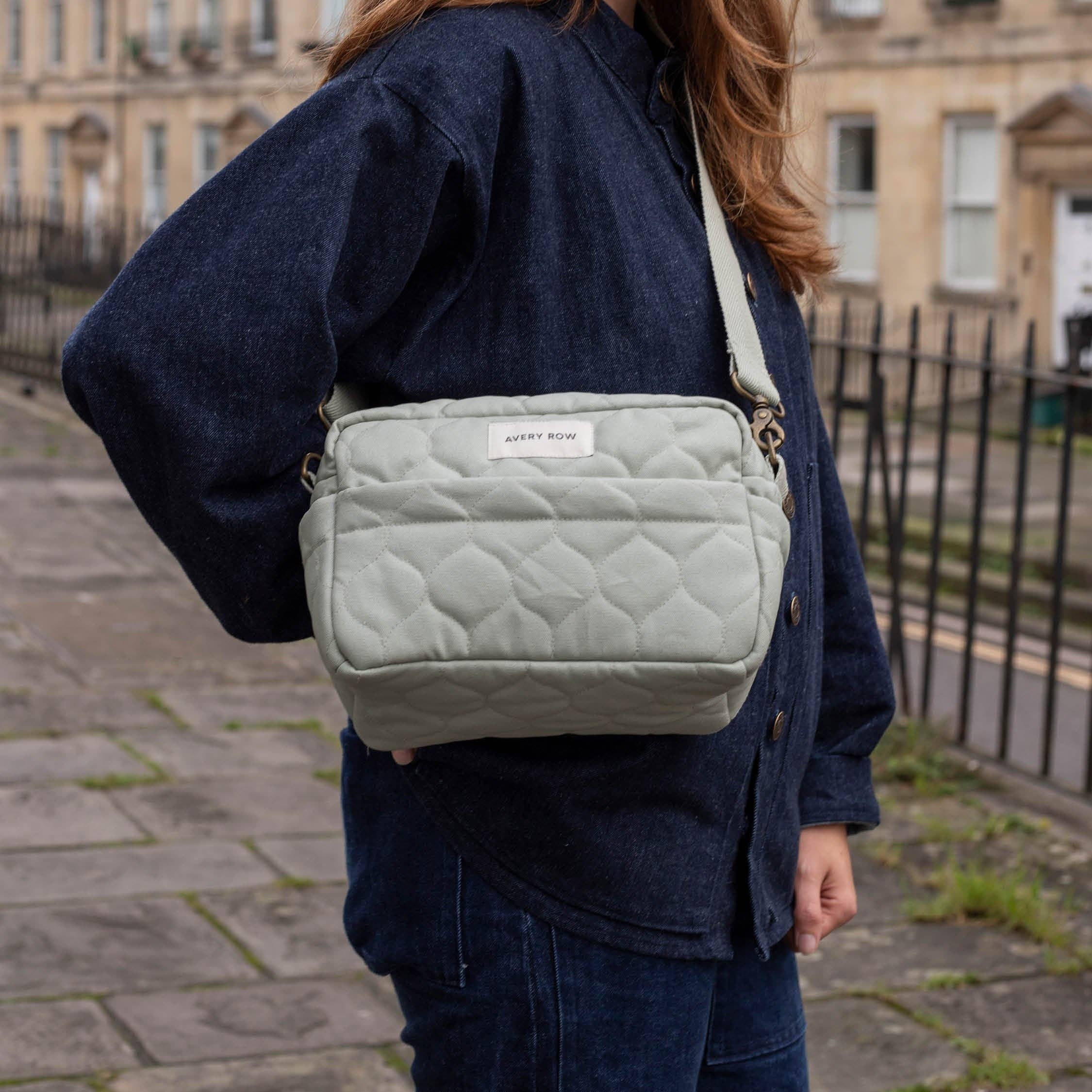 Avery Row Pram Organiser Bag - Sage