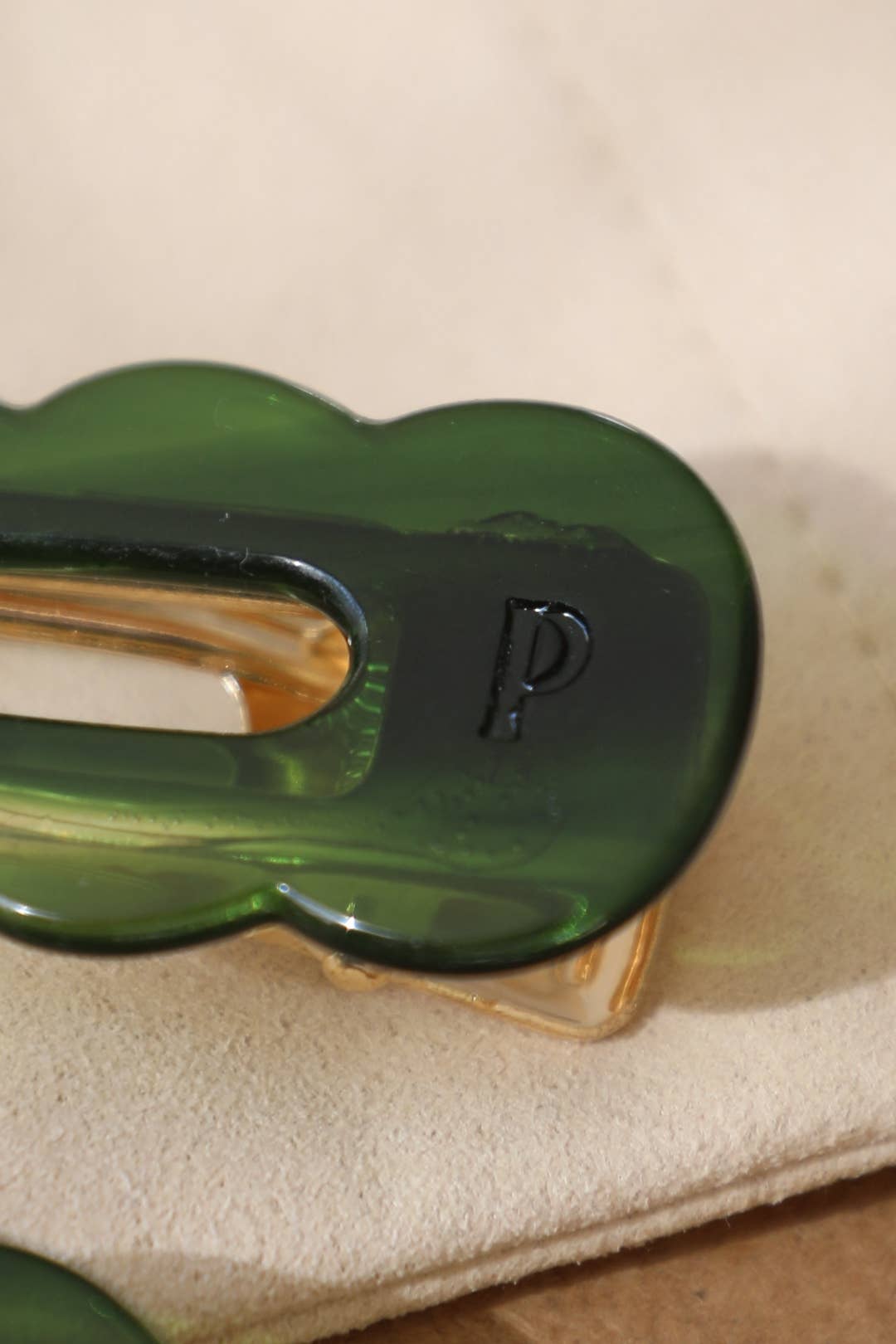 Signature Hair Clips - Emerald (Pair)