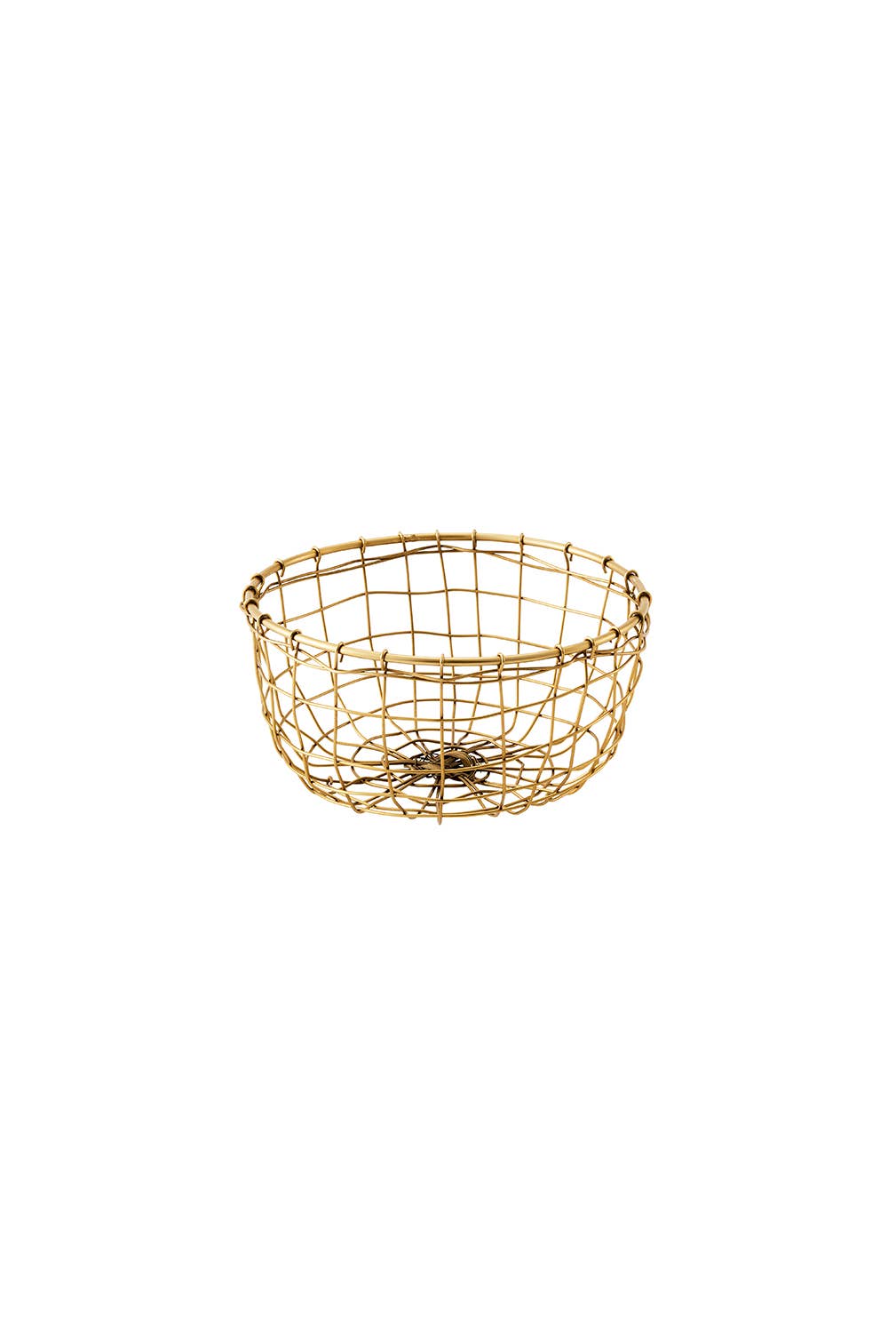 Wire Basket Round Shallow (S)