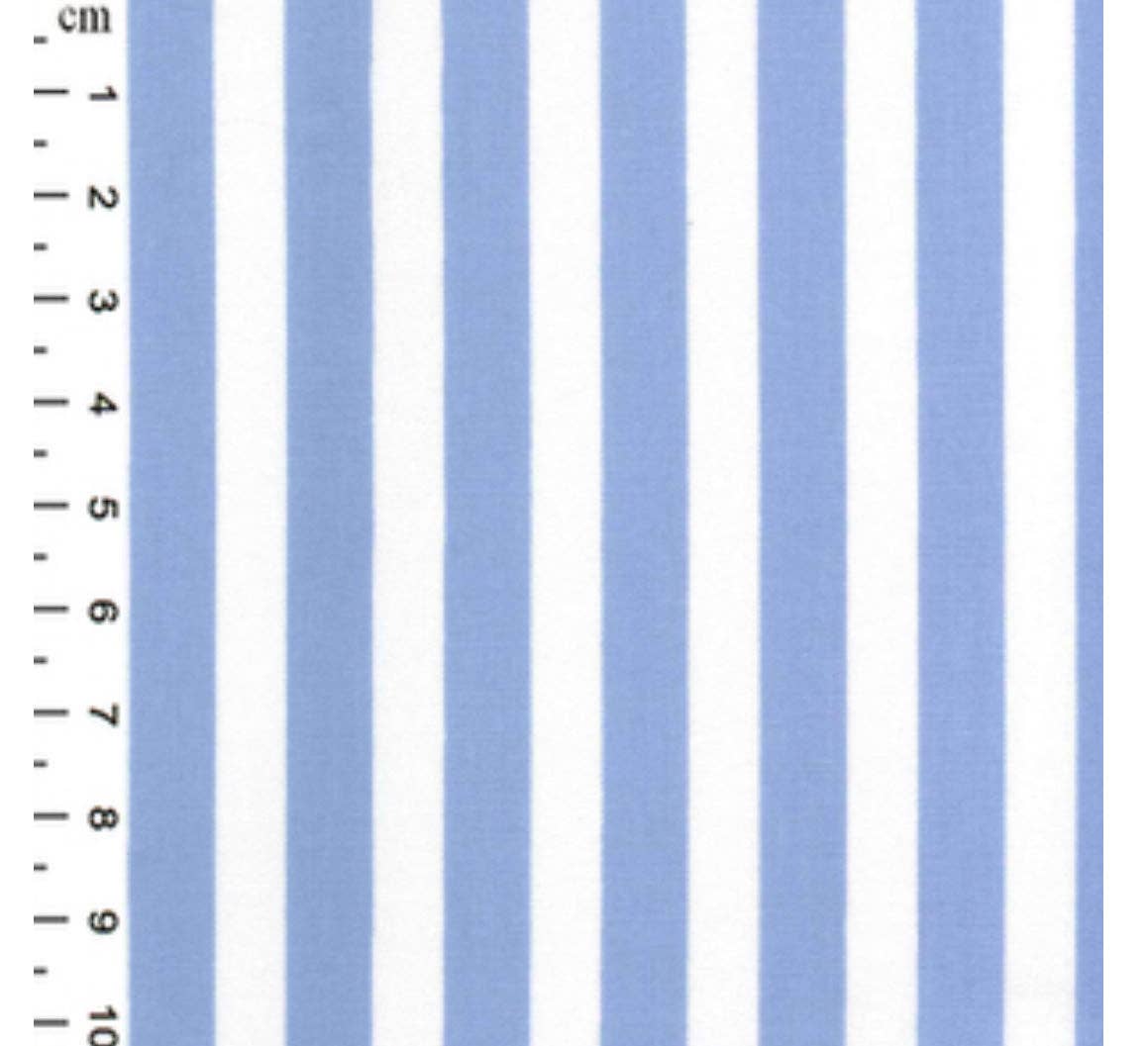 Scrunchie -Stripe (various colours) - Cotton: Red stripe