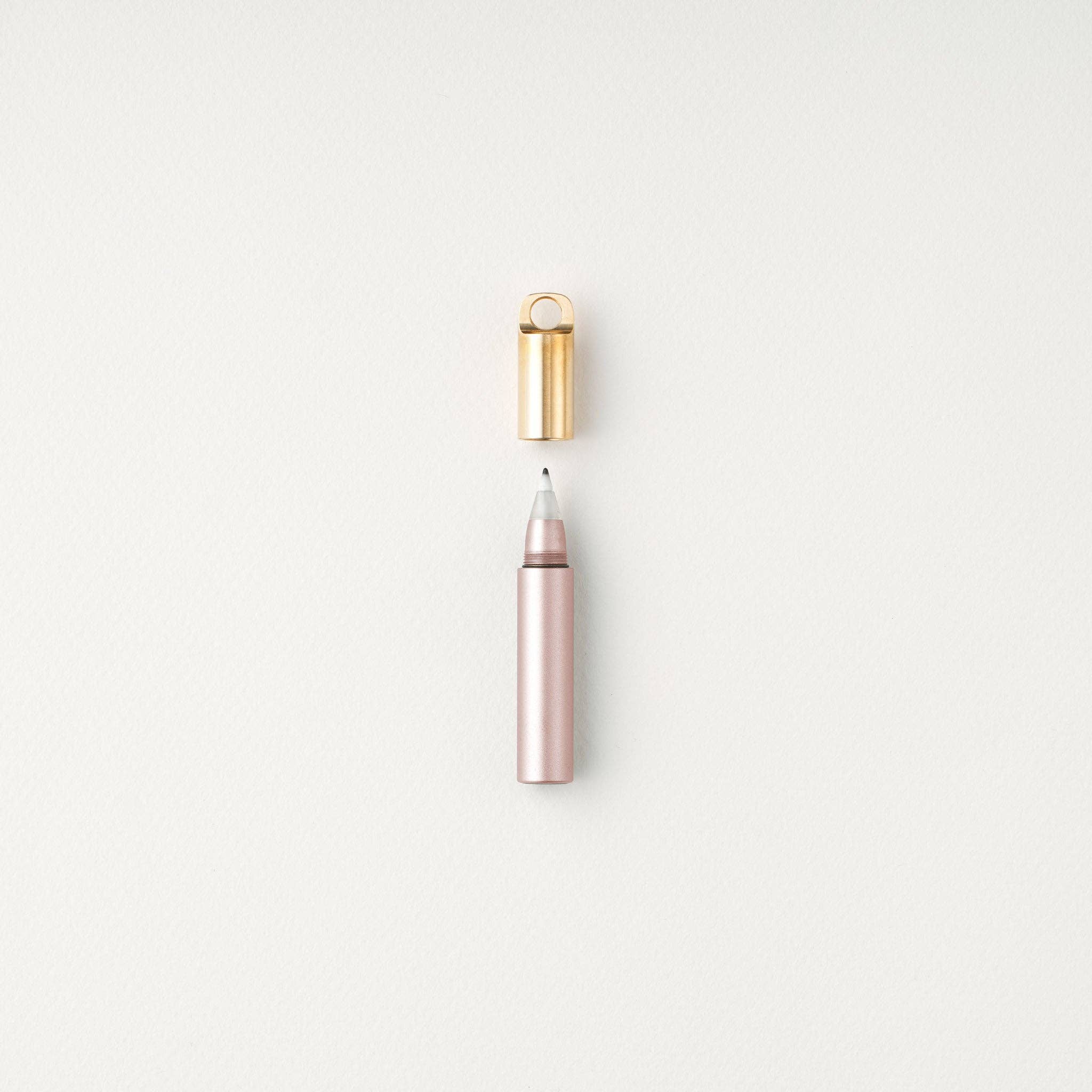 The Field Mouse – refillable travel pen: Blush