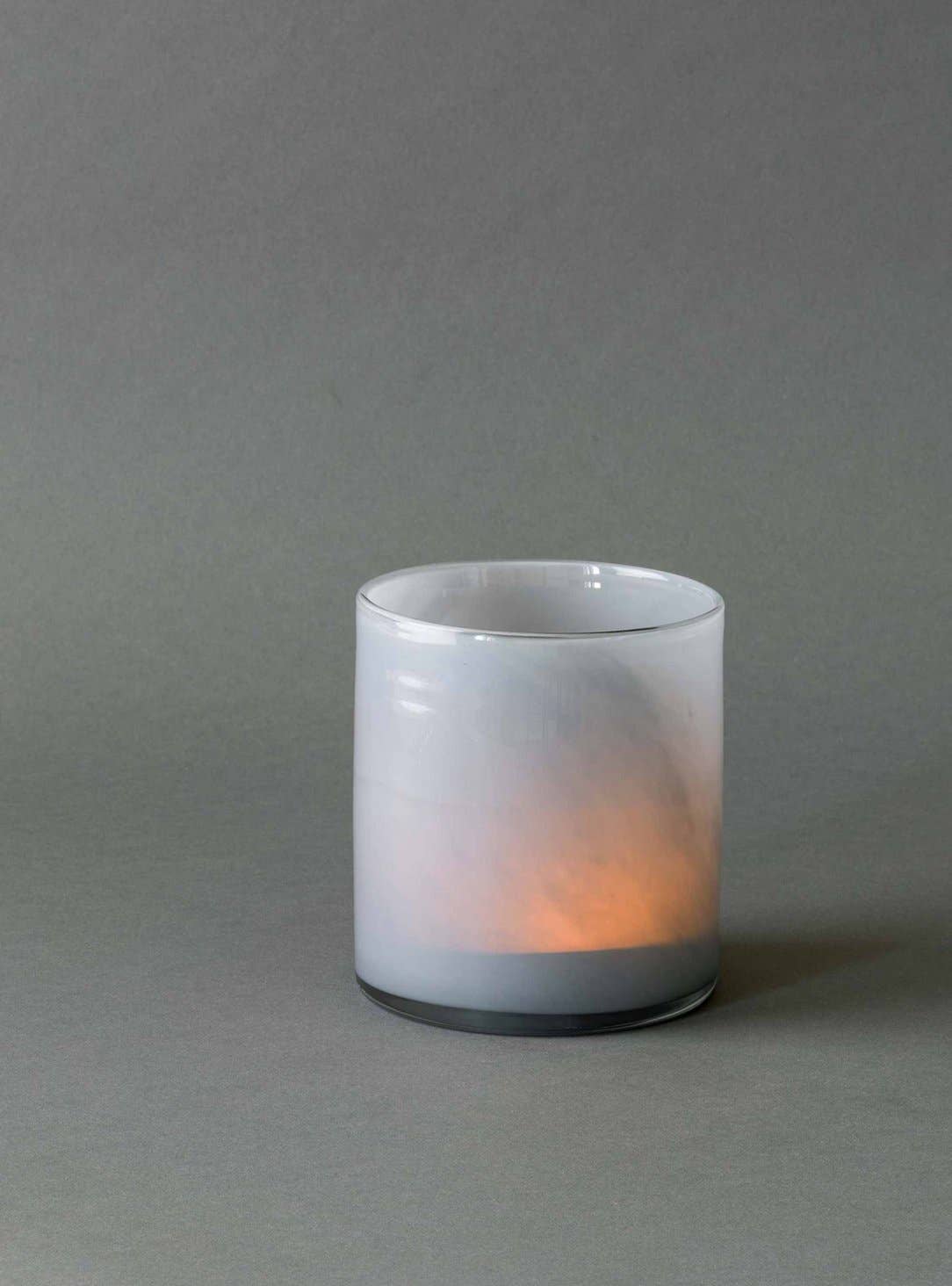 Lyric candle holder - M: Dark Brown