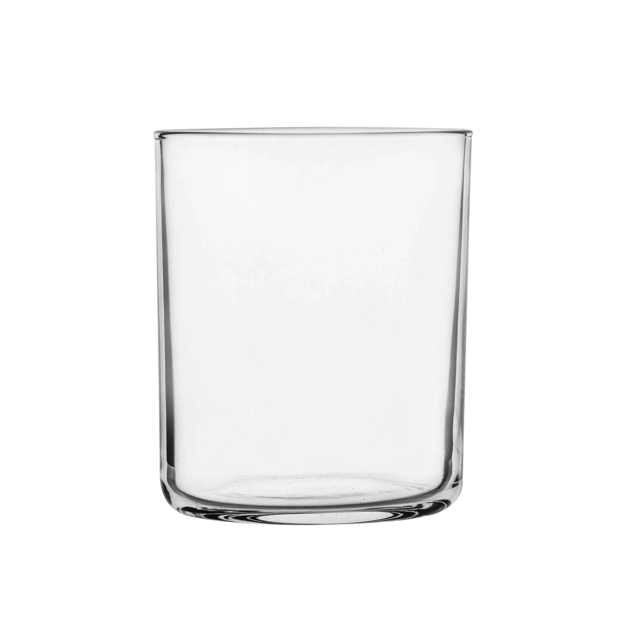 CRISTAR clear glass tumbler, premium transparent glassware.
