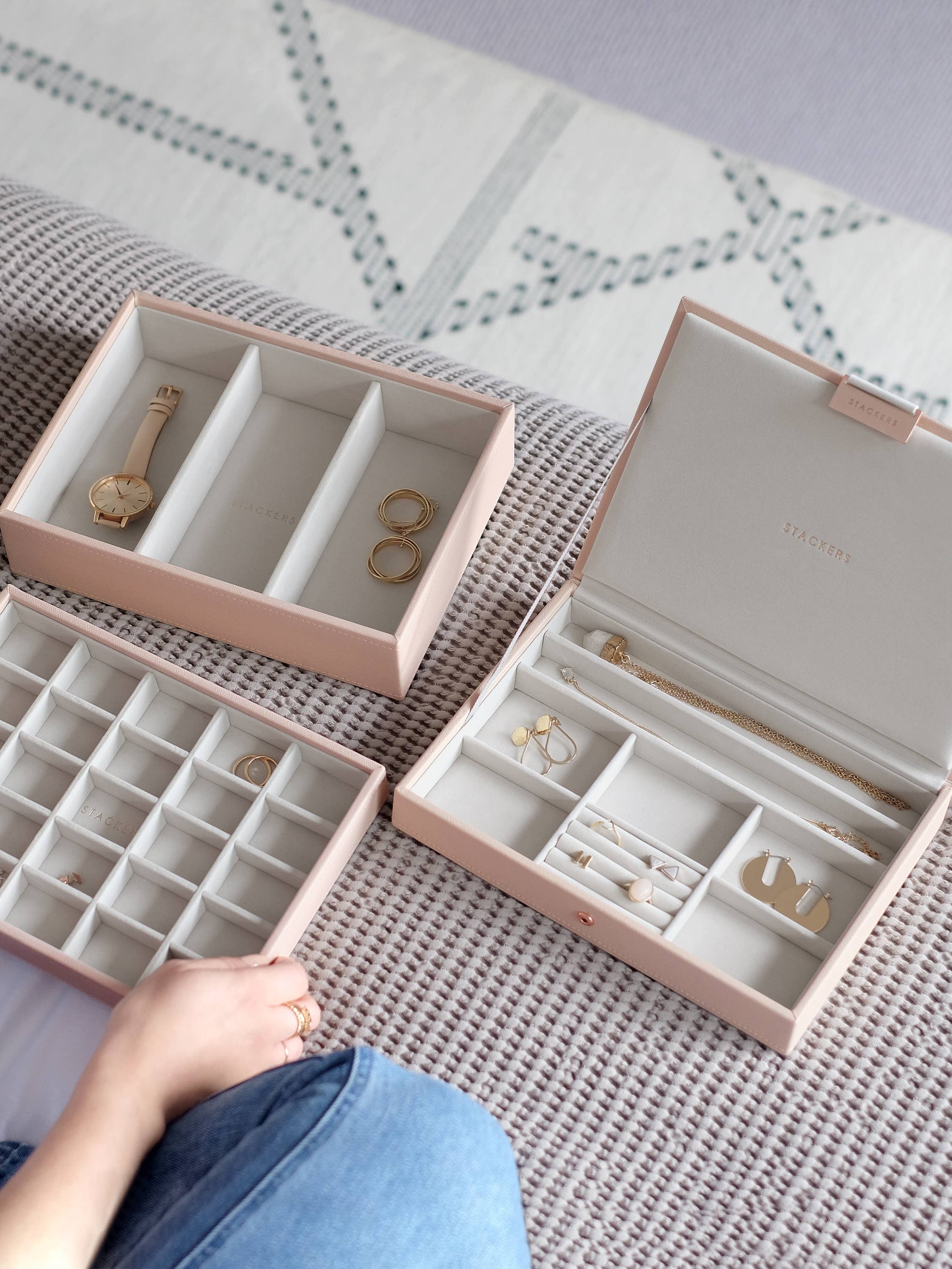 Blush Pink Classic Jewellery Box