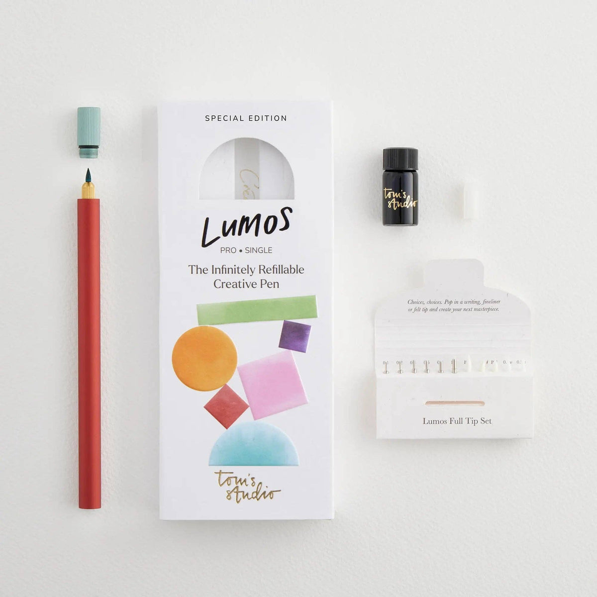 Lumos Pro - Colour Block: Sky Blue - Clementine / Duo Tip