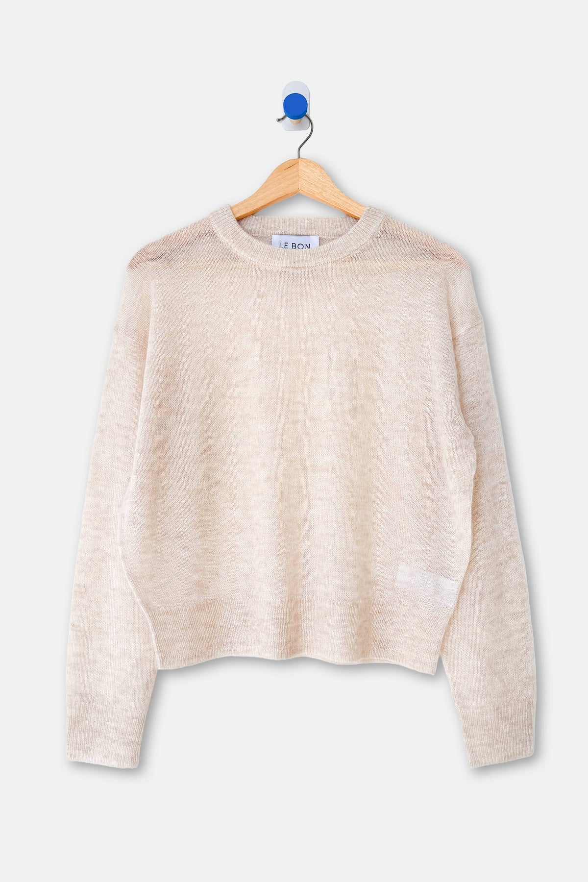 Le Bon Shoppe Cecile Crew Neck Mohair Sweater