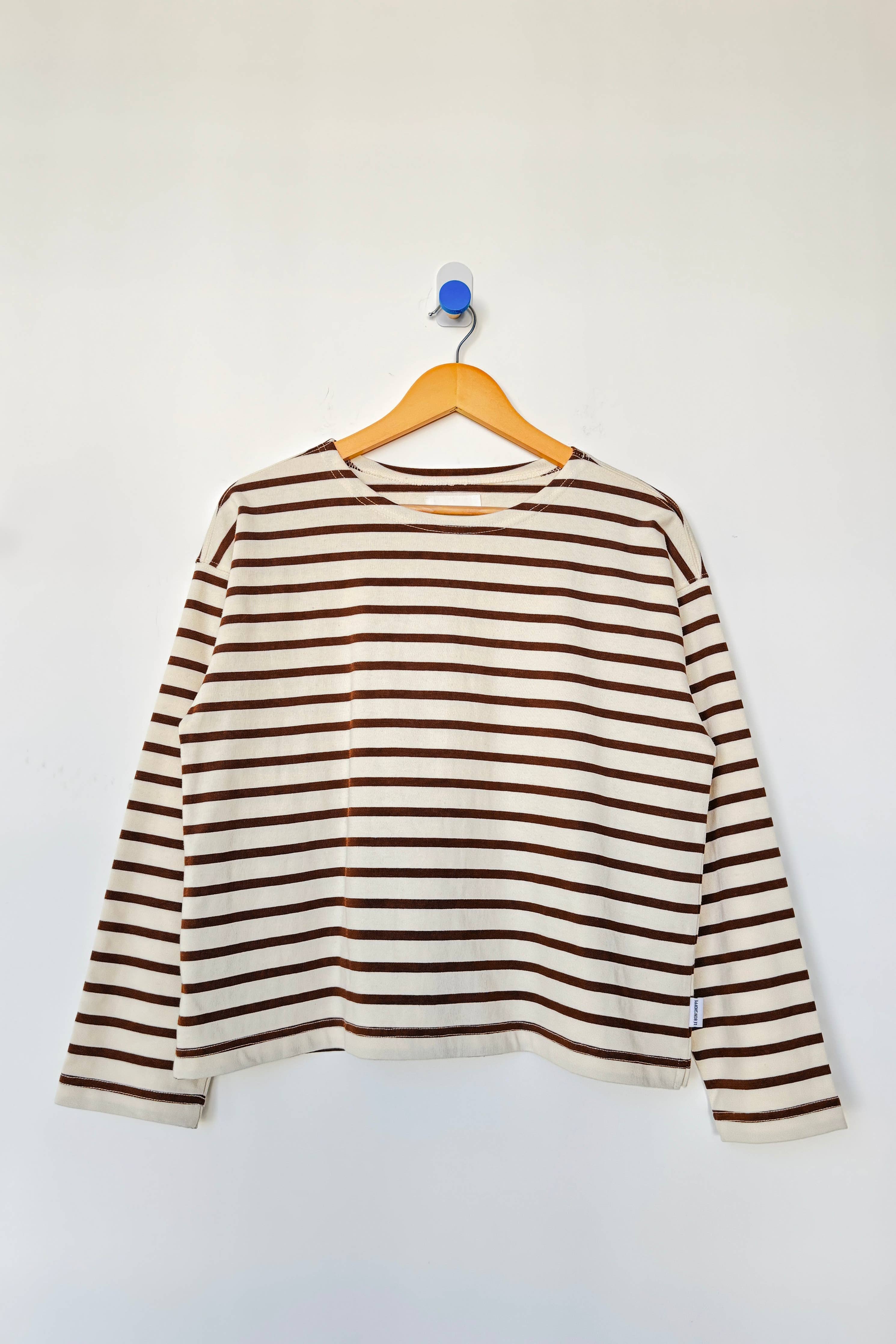 Sailor Top Coffee Stripe - Le Bon Shoppe