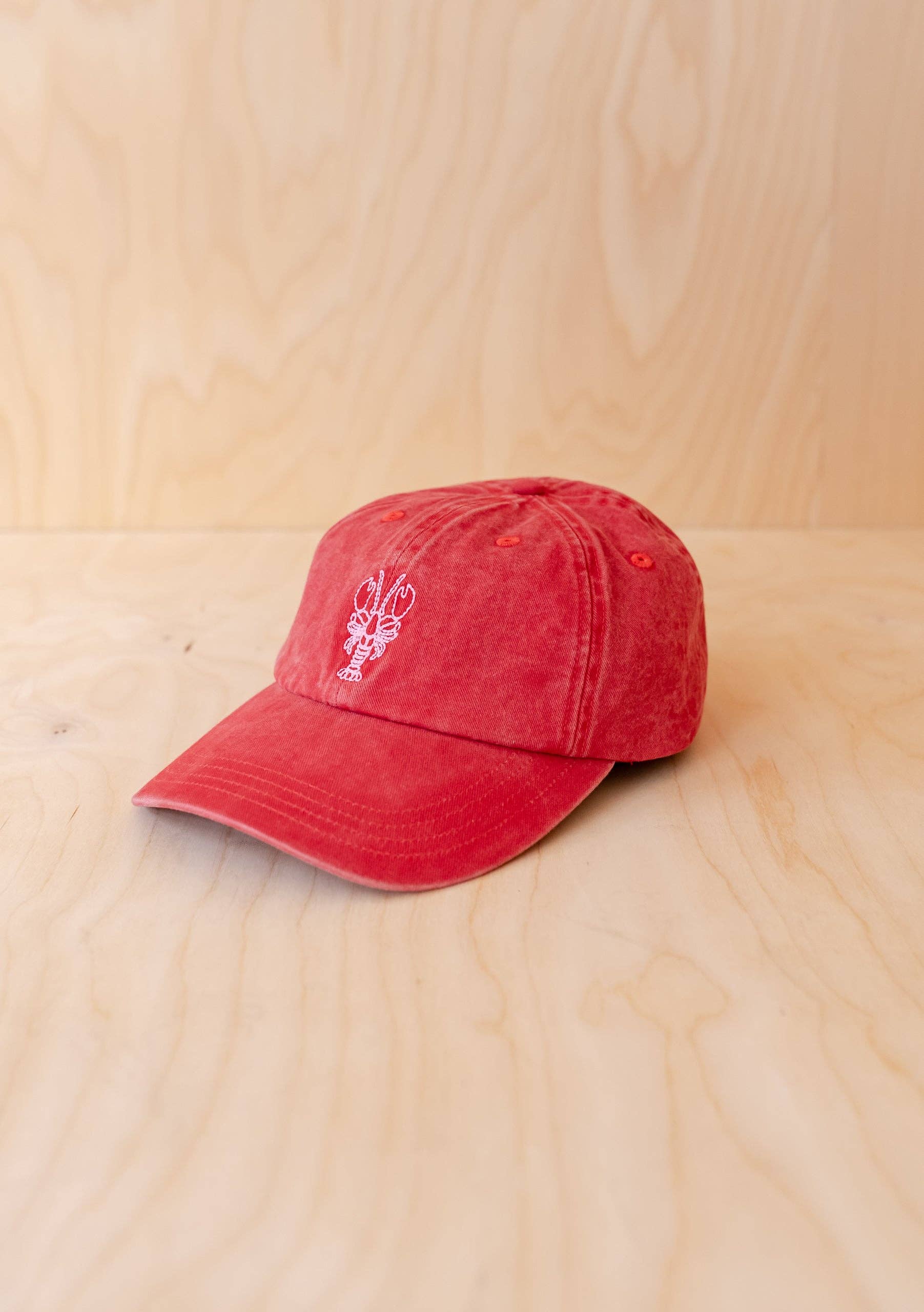 Recycled Cotton Cap in Lobster — TBCo
