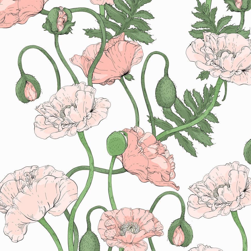 HAVI | Paper Napkins | Pack of 20 | 33x33cm | Poppy