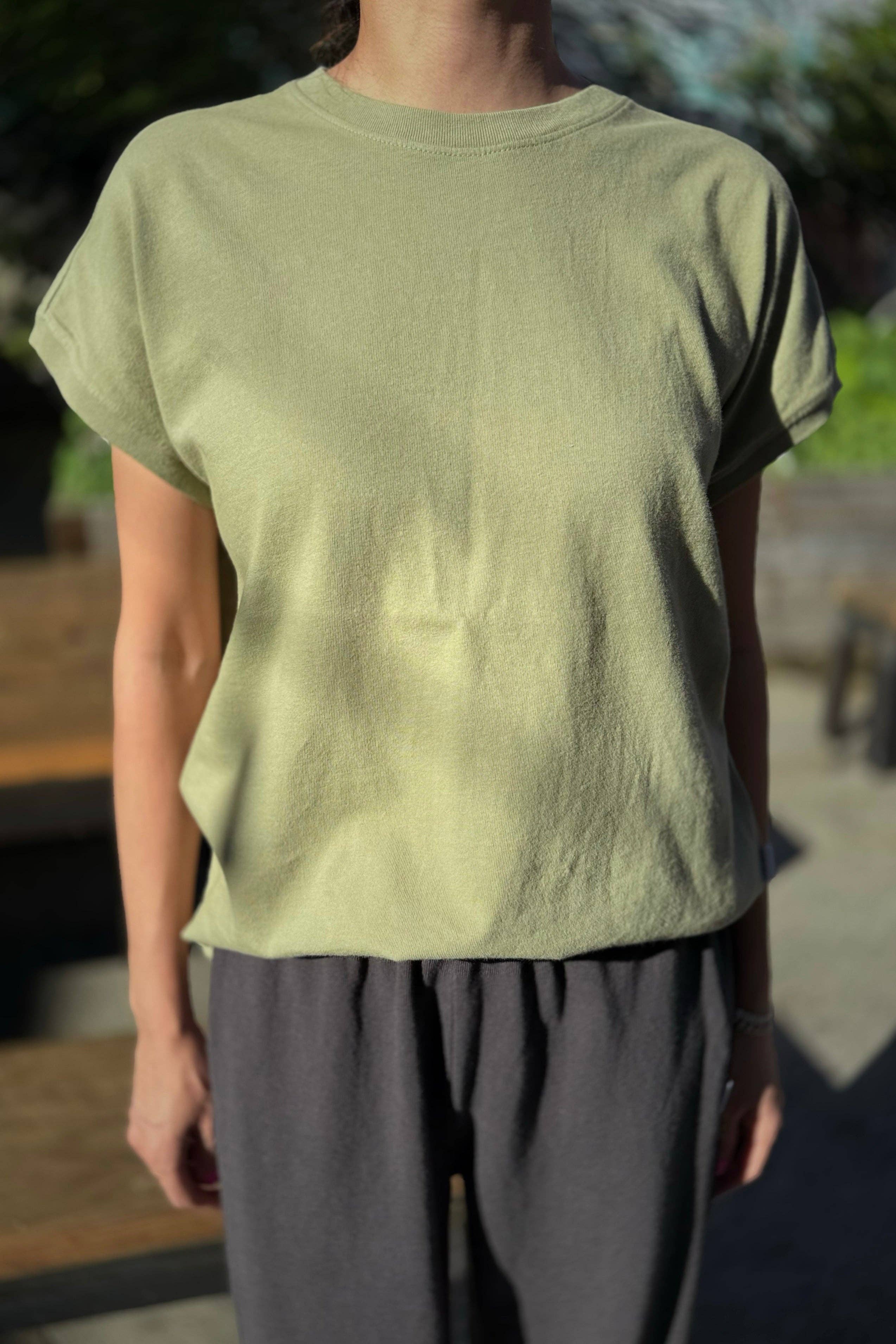 Ease Tee in Mint Dust — Le Bon Shoppe