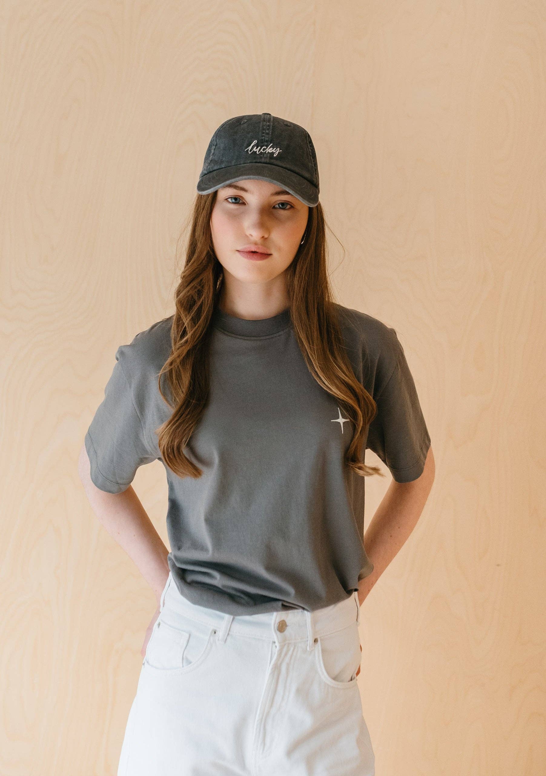 Recycled Cotton Cap in Lucky — TBCo
