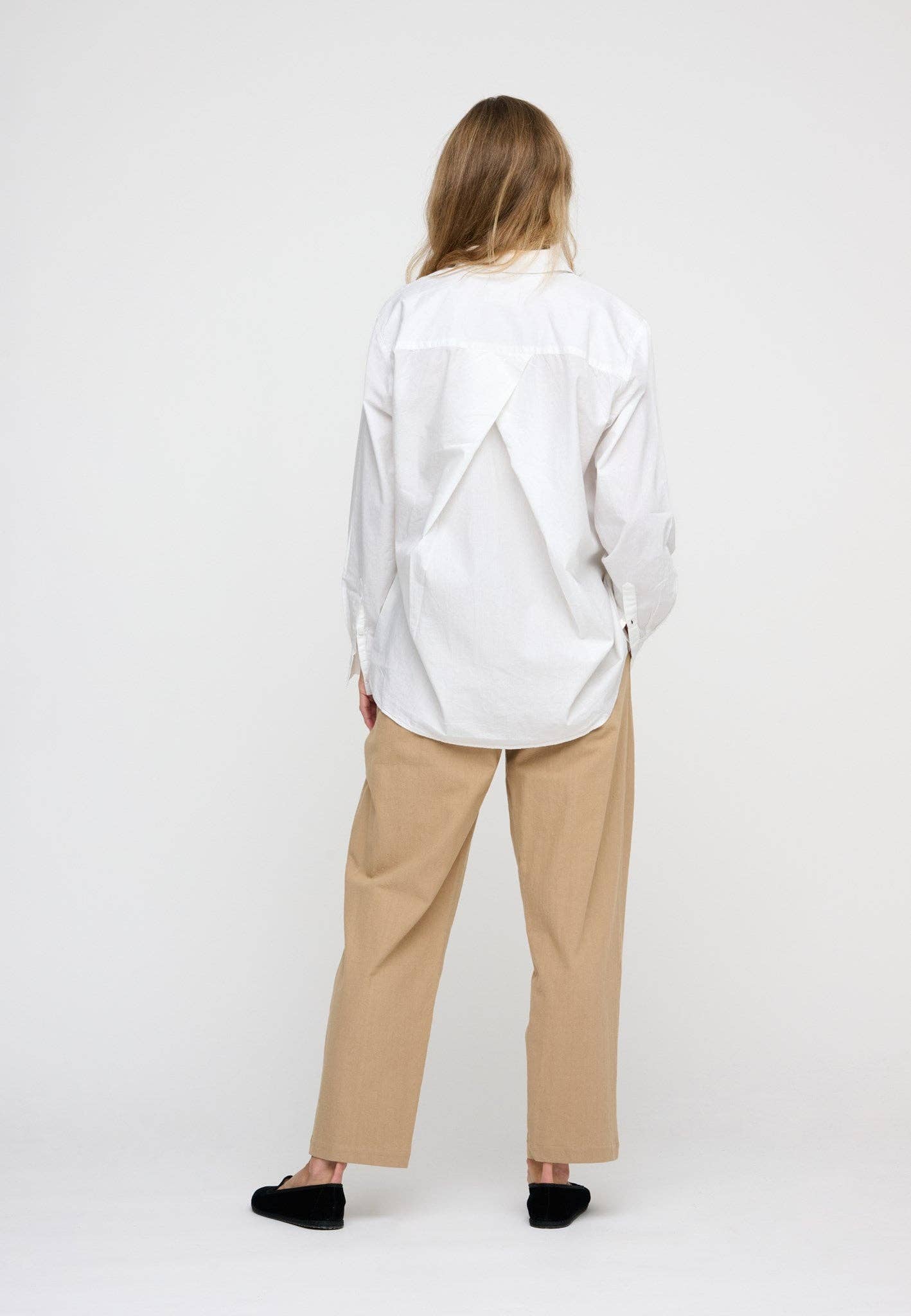 Gaia shirt poplin: L