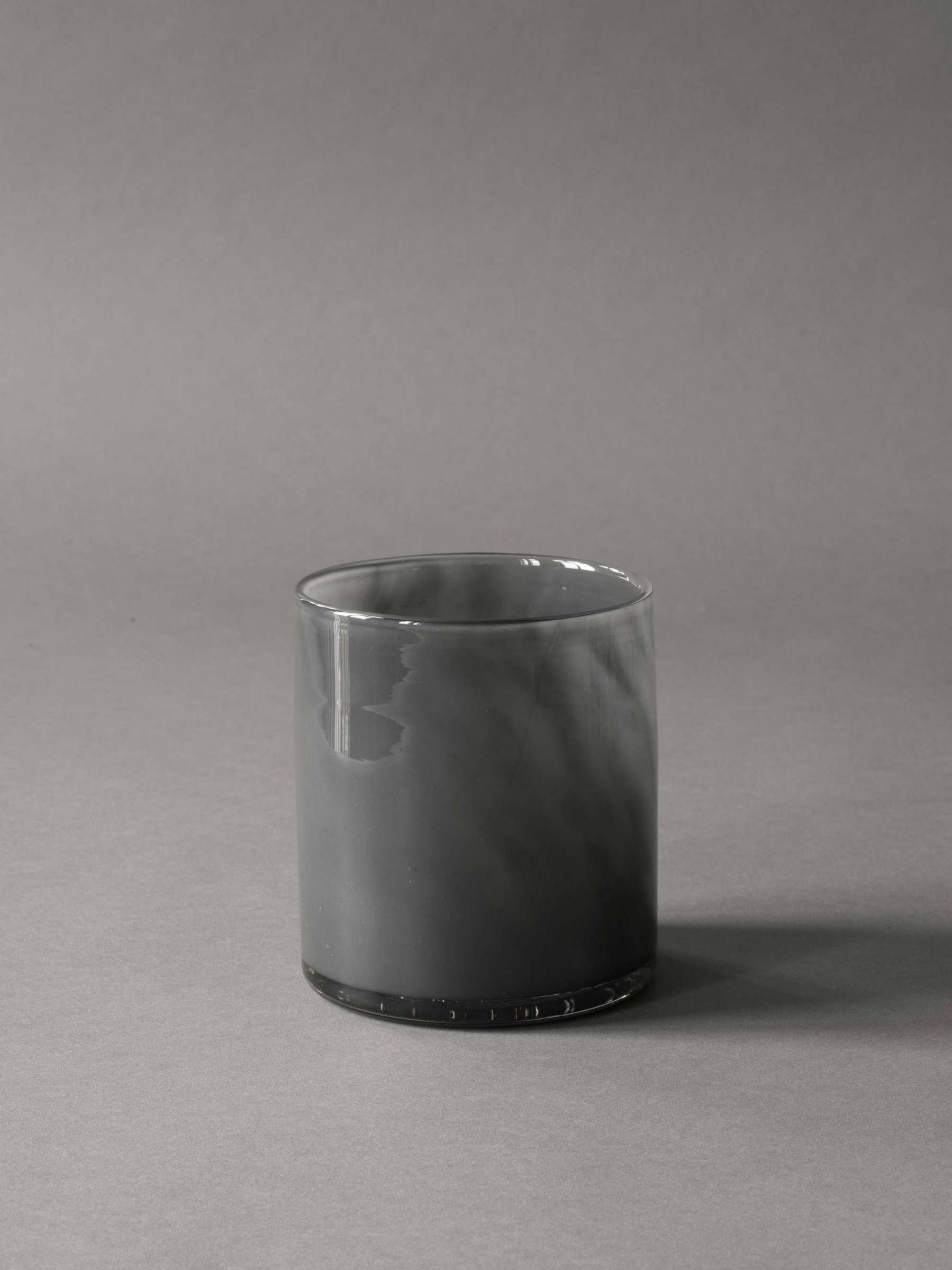 Lyric candle holder - M: Dark Brown