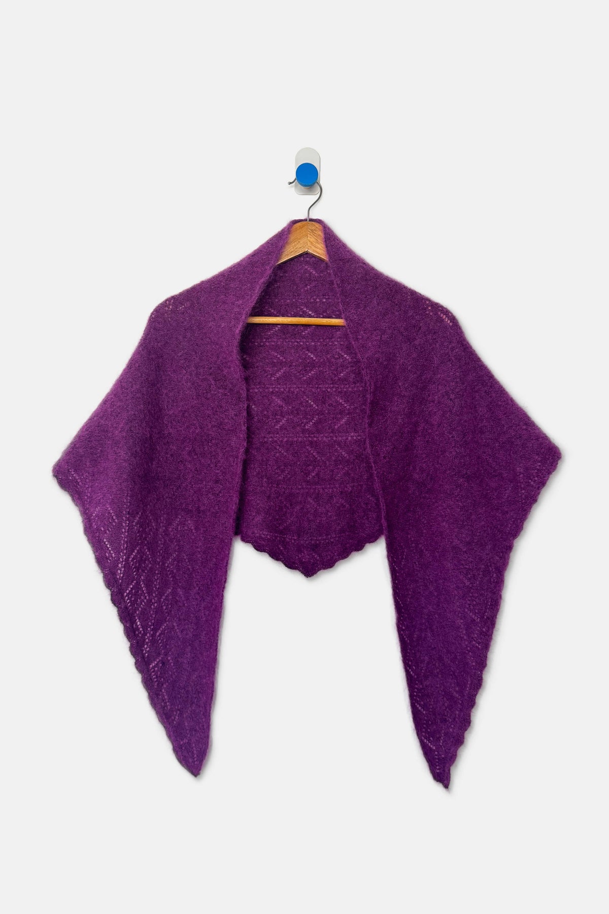 Le Bon Shoppe Mohair Pointelle Shawl