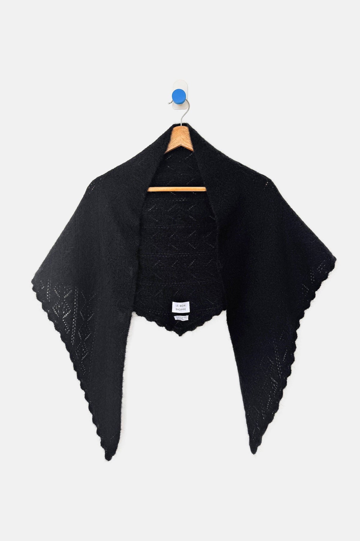 Le Bon Shoppe Mohair Pointelle Shawl