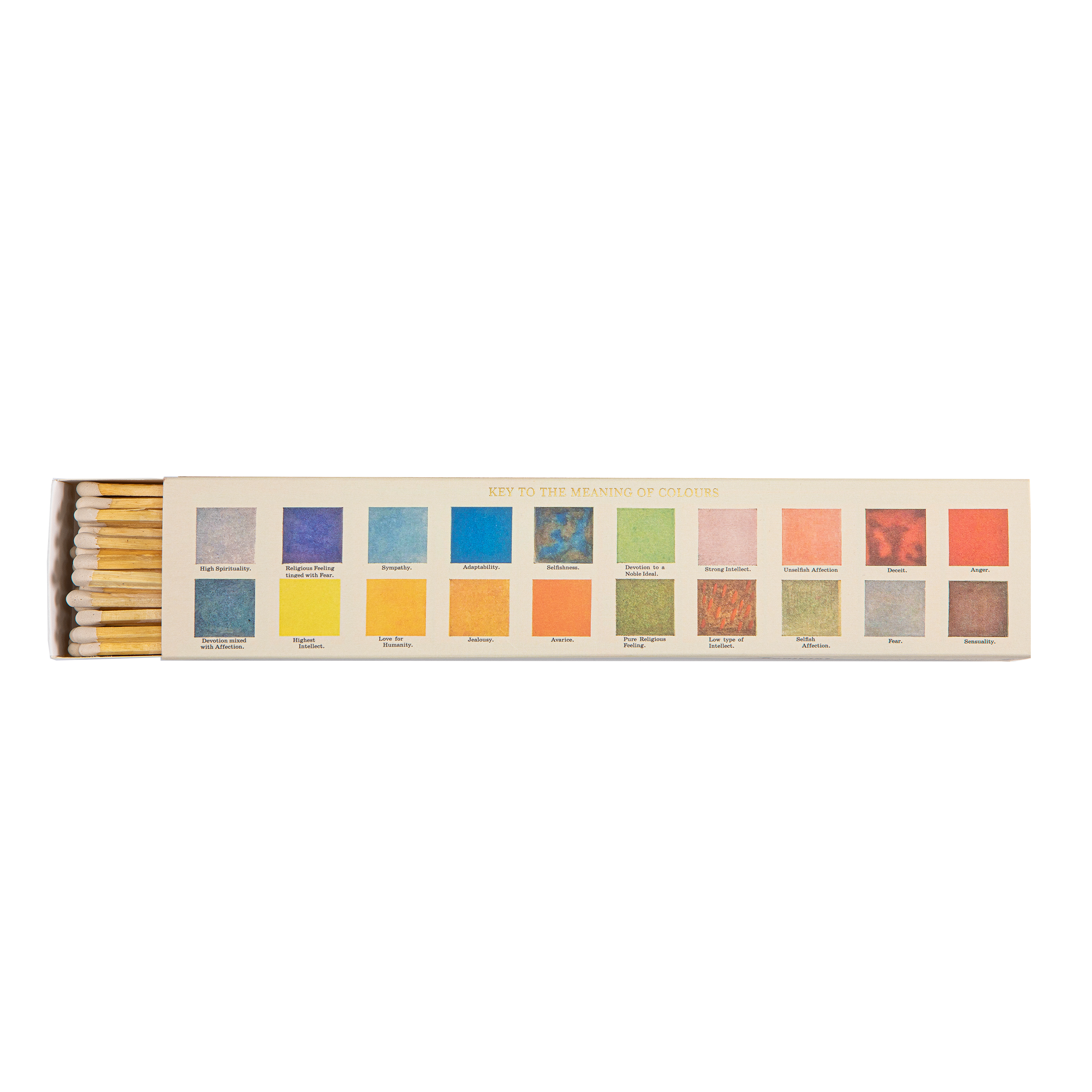 Meaning of Colour Long Matches | Long Matchboxes