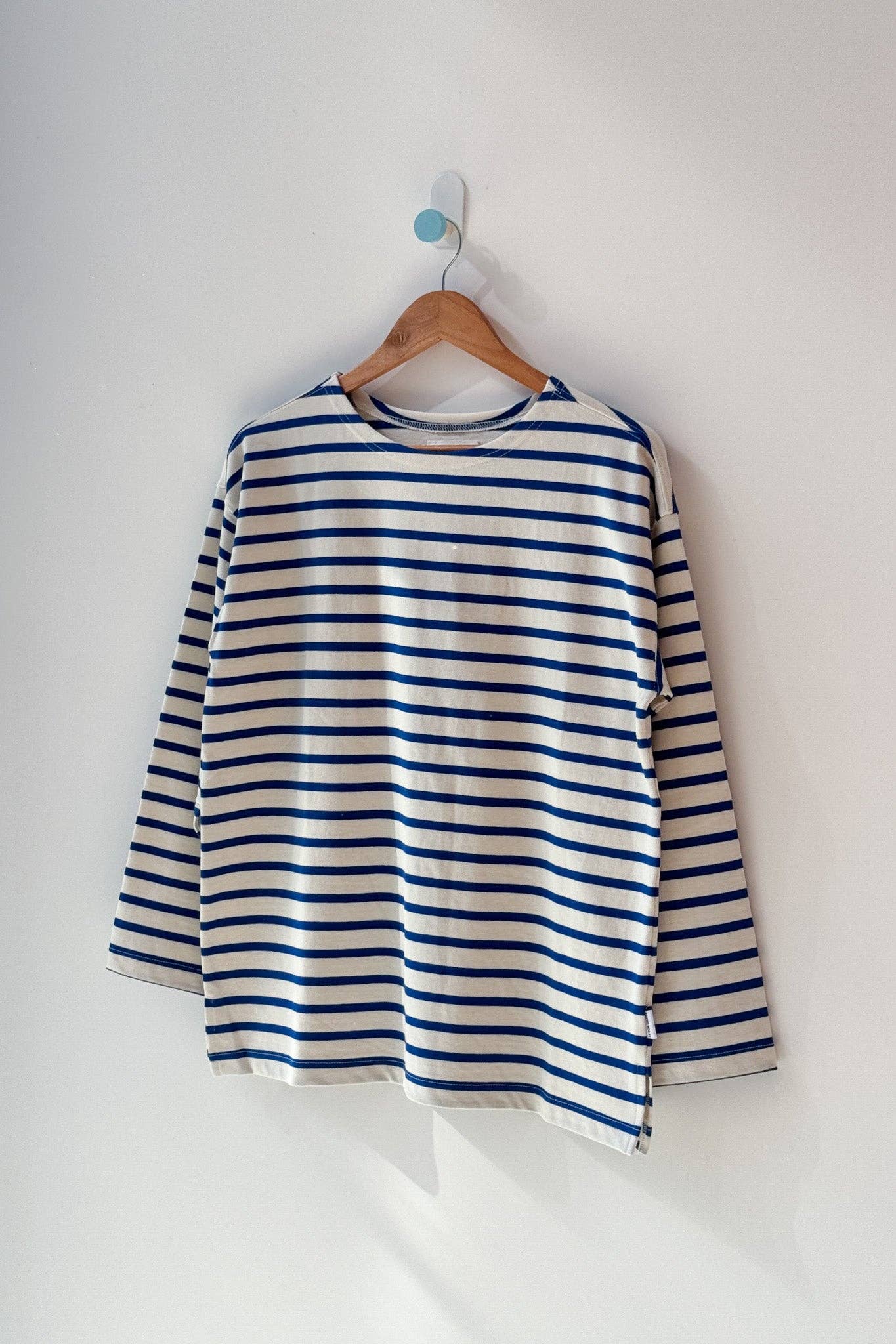 Marseille Top : Navy Stripe On Cream - Le Bon Shoppe