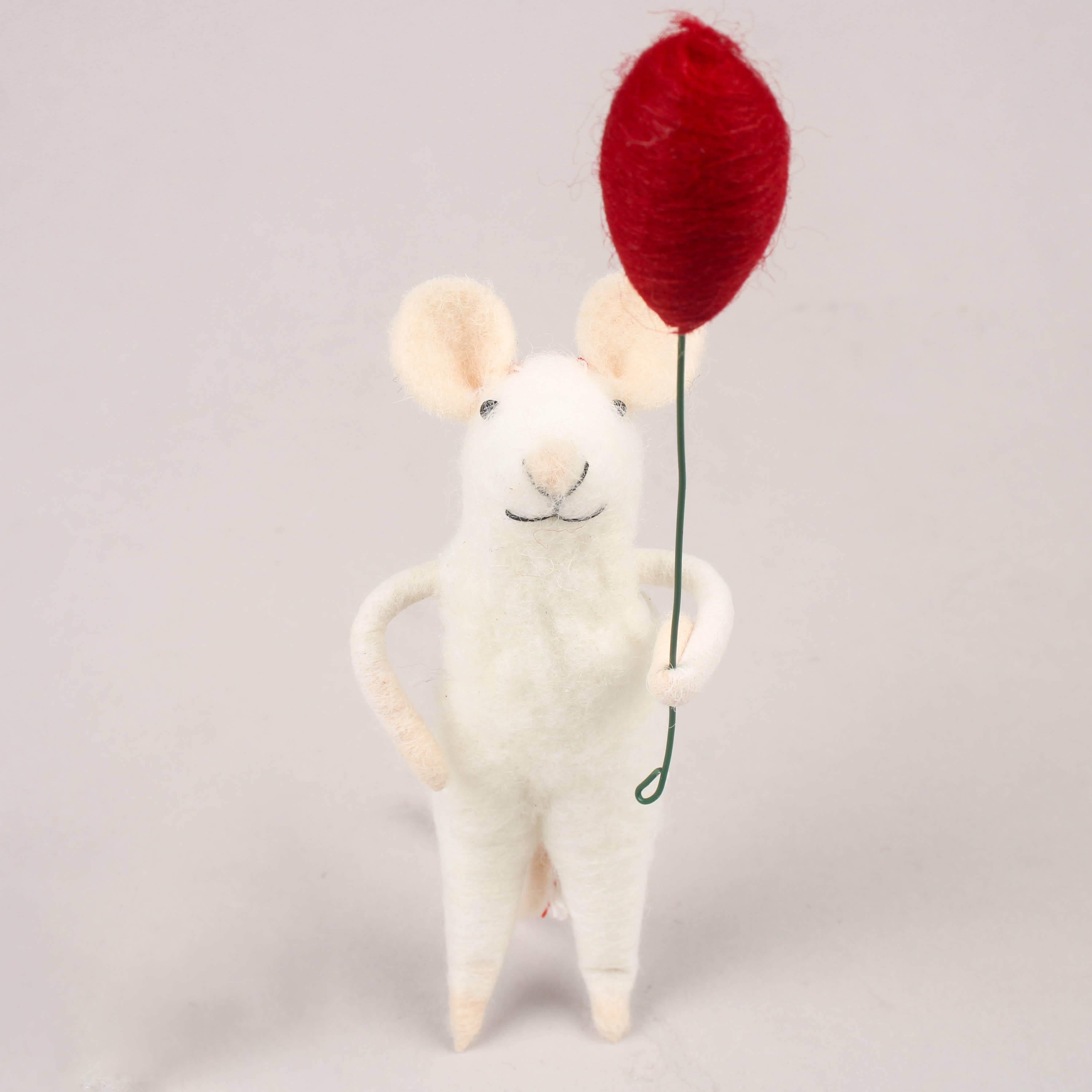 Felt Mouse With Balloon