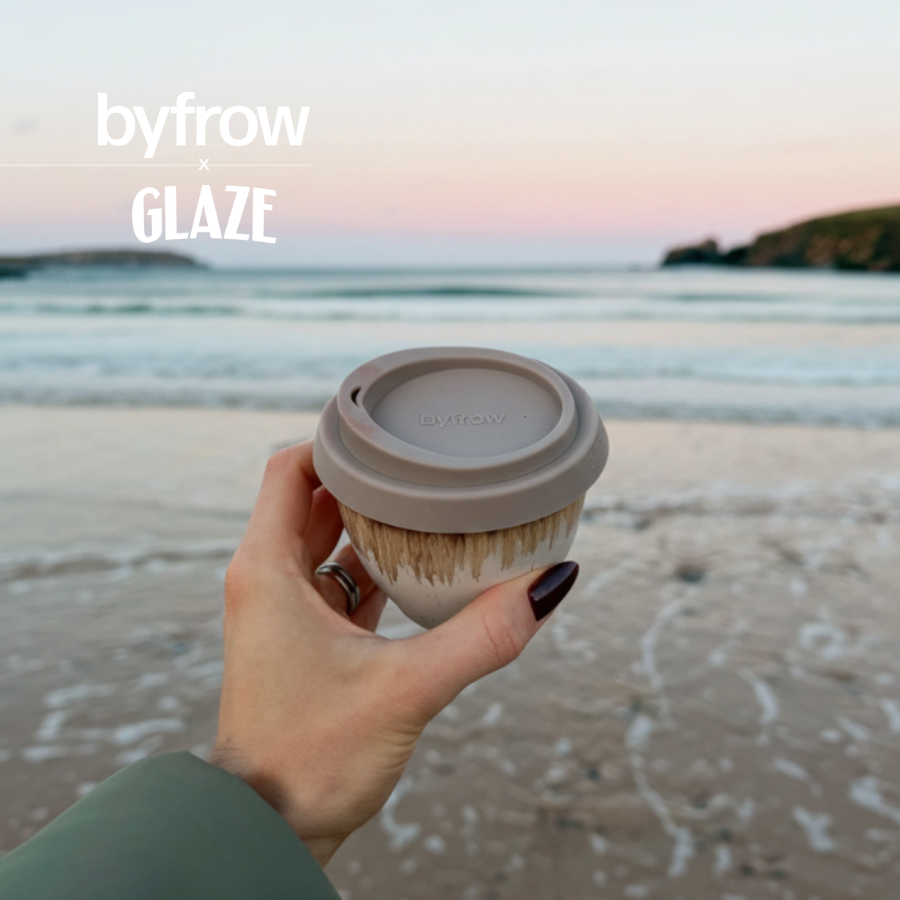 Byfrow x Glaze ONTHEGO Coffee Cup: Small (6oz/180ml)