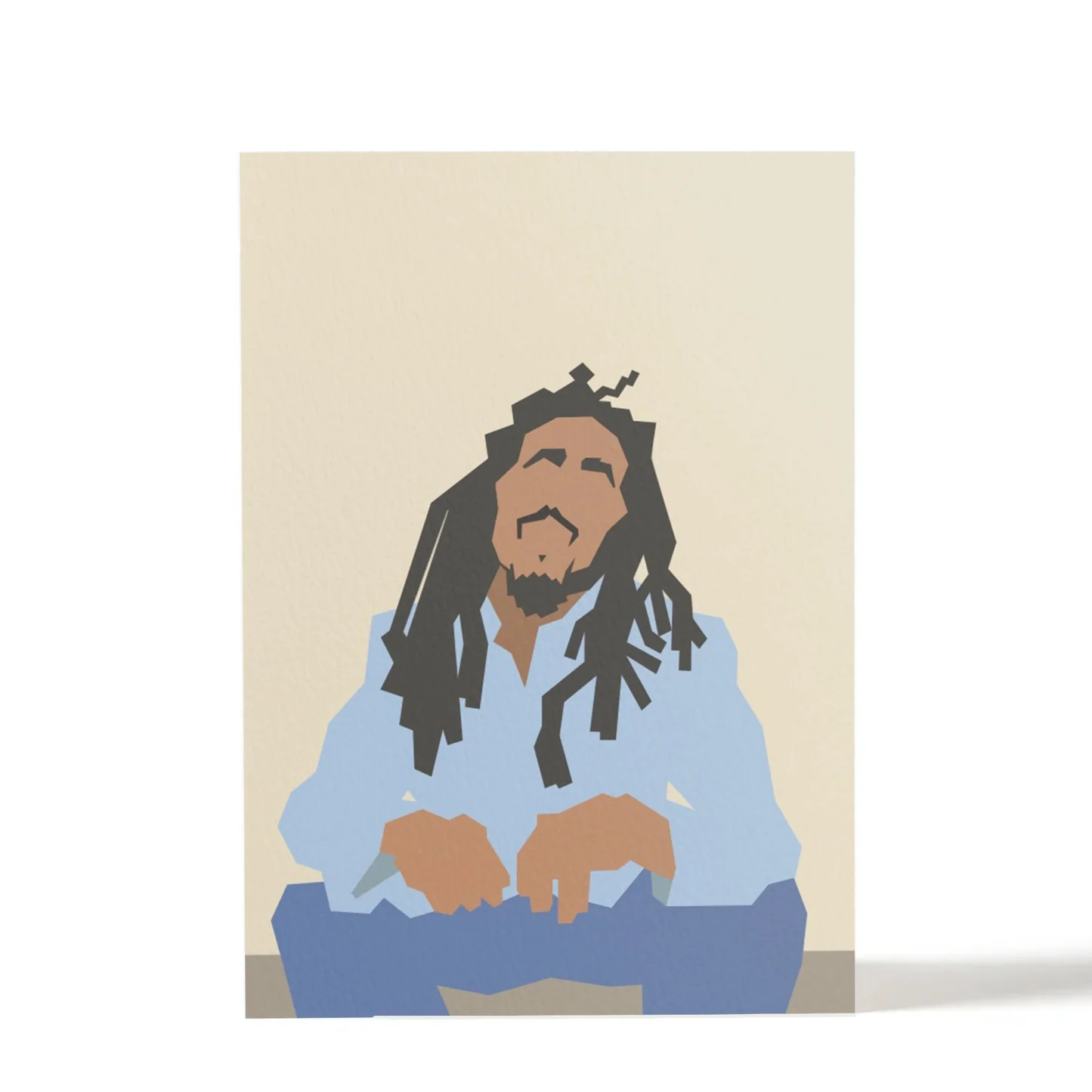 Marley Greetings Card - by SID
