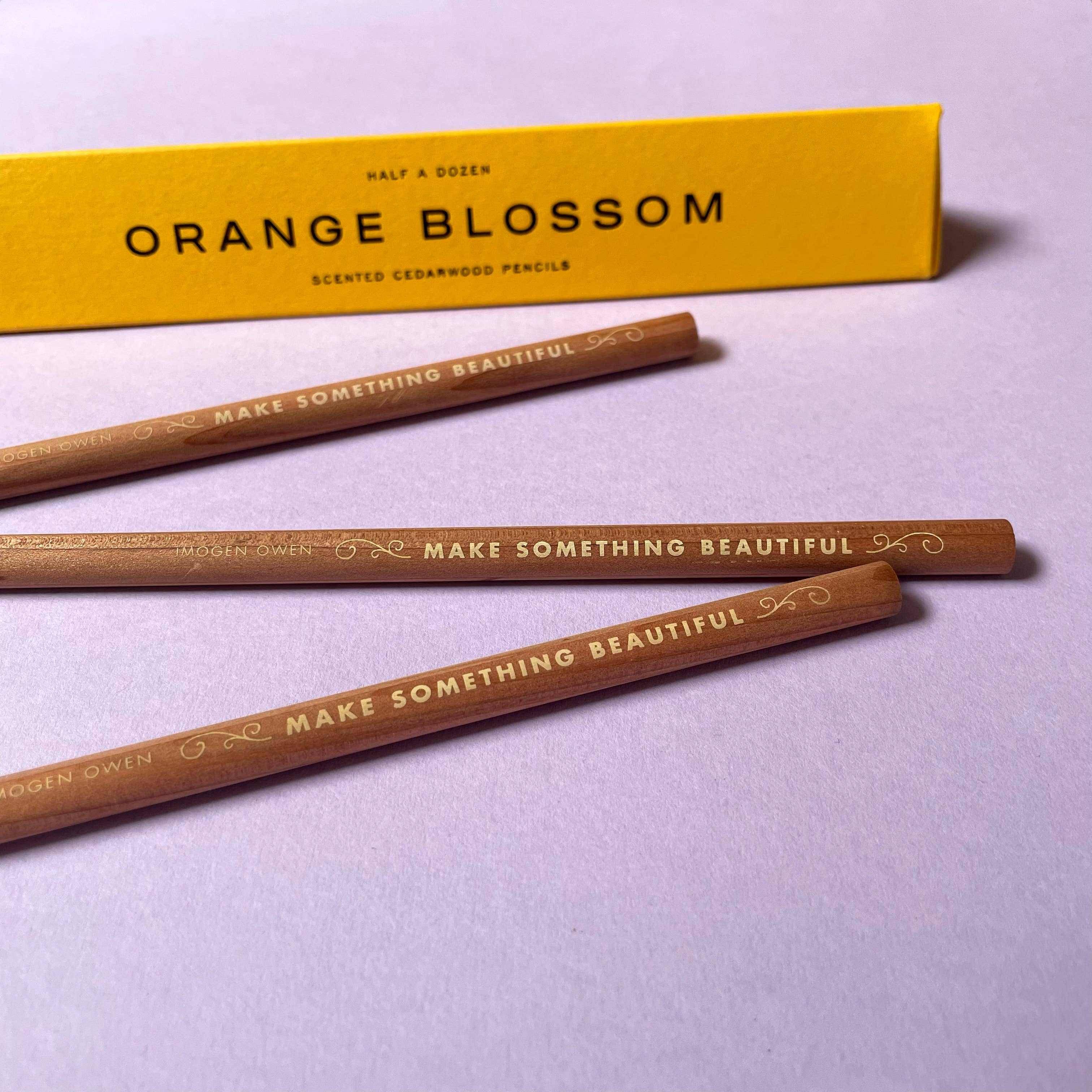 ORANGE BLOSSOM SCENTED PENCILS