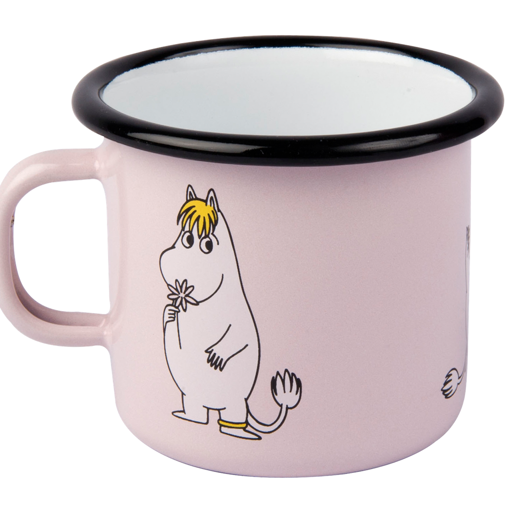 MOOMIN | Enamel Mug | Snorkmaiden - Light Pink | 0.25L