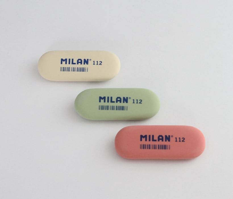Milan -- Synthetic Rubber Eraser 112