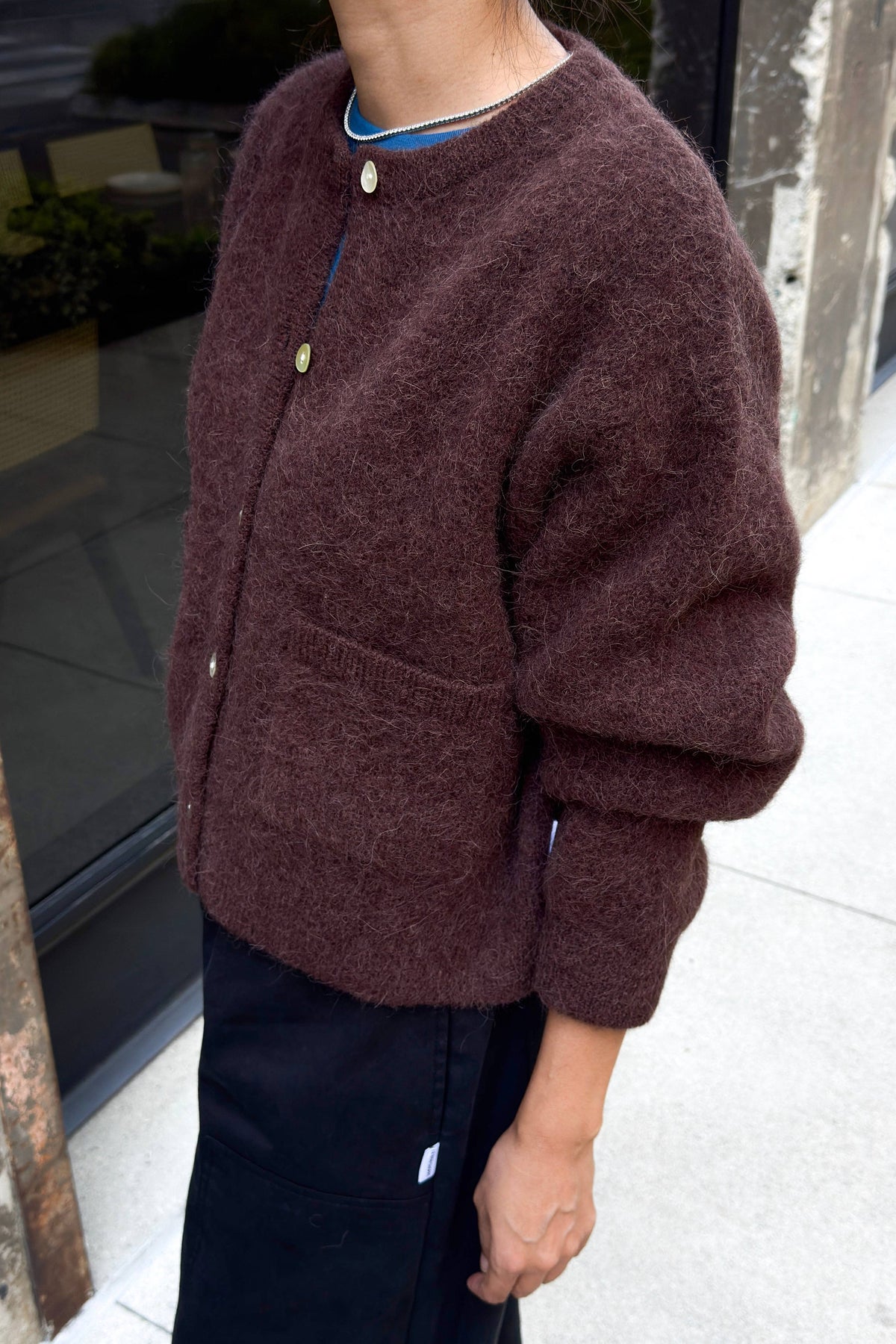 Le Bon Shoppe Amélie Alpaca Cardigan
