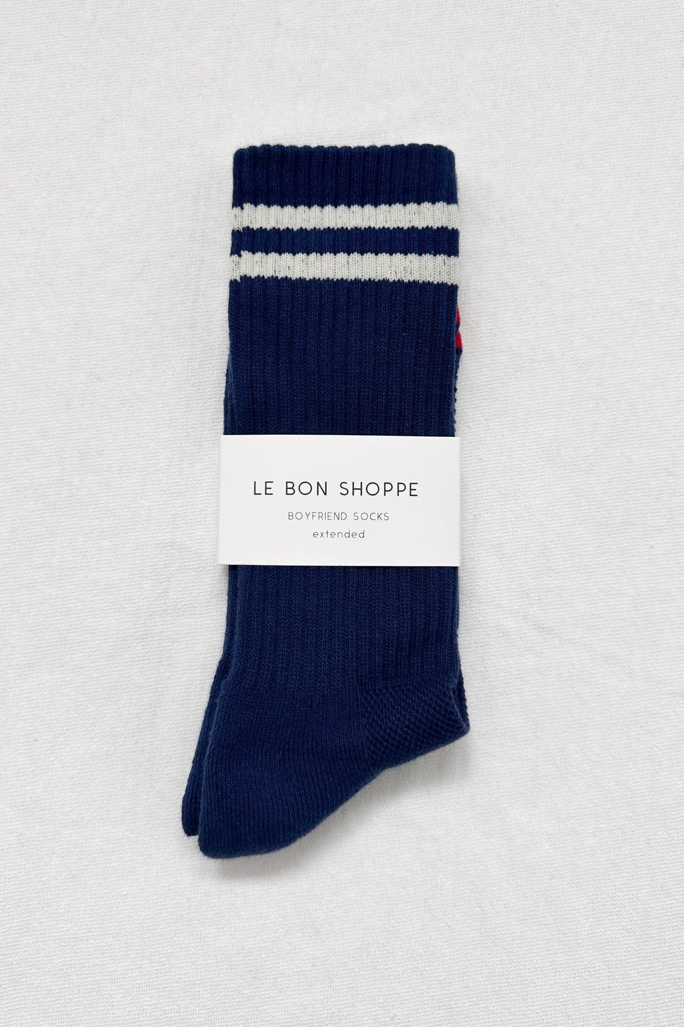 Extended Boyfriend Socks - Brown - Le Bon Shoppe