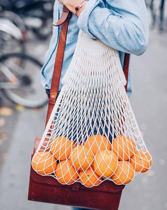 Net Shopping Bag Ecru - Filt1860