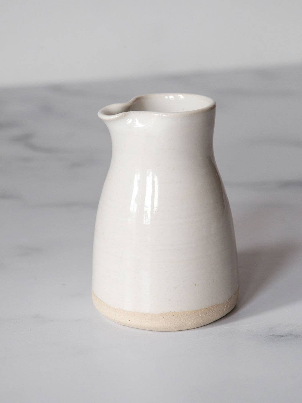 Hand Thrown Stoneware Milk Jug : Speckle