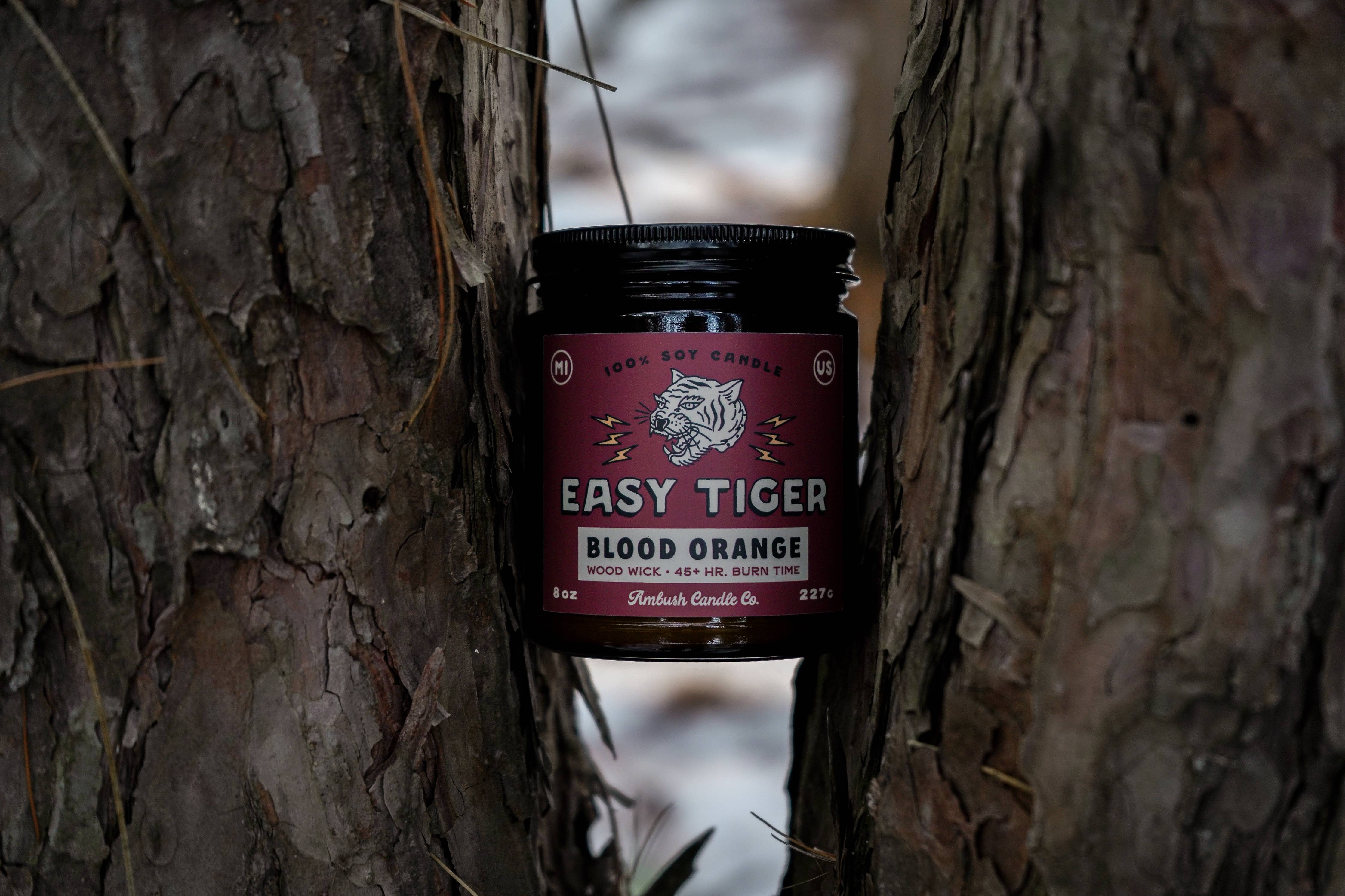 Easy Tiger | Blood Orange 8oz Soy Candle