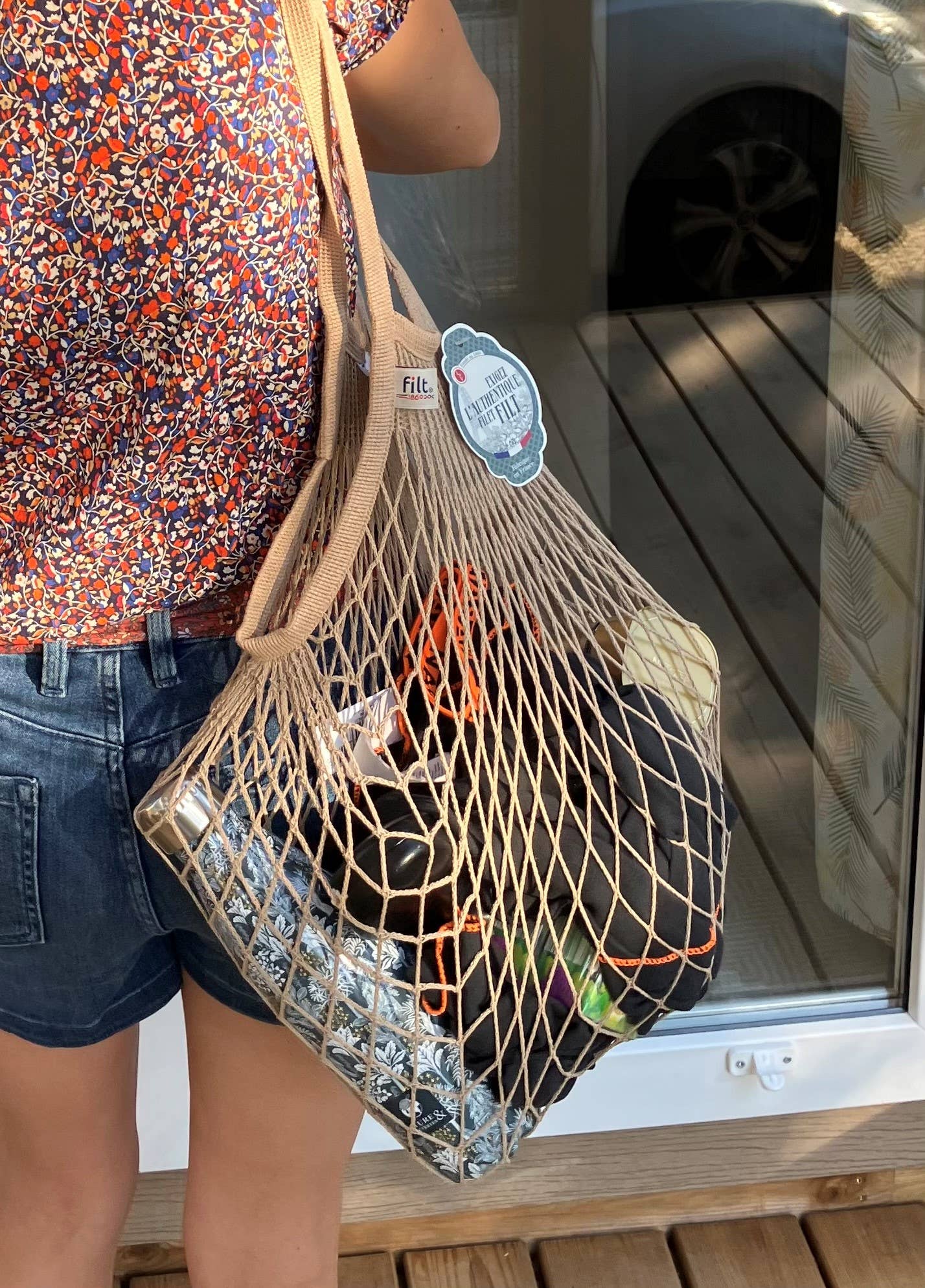 Net Shopping Bag Mastic - Filt1860