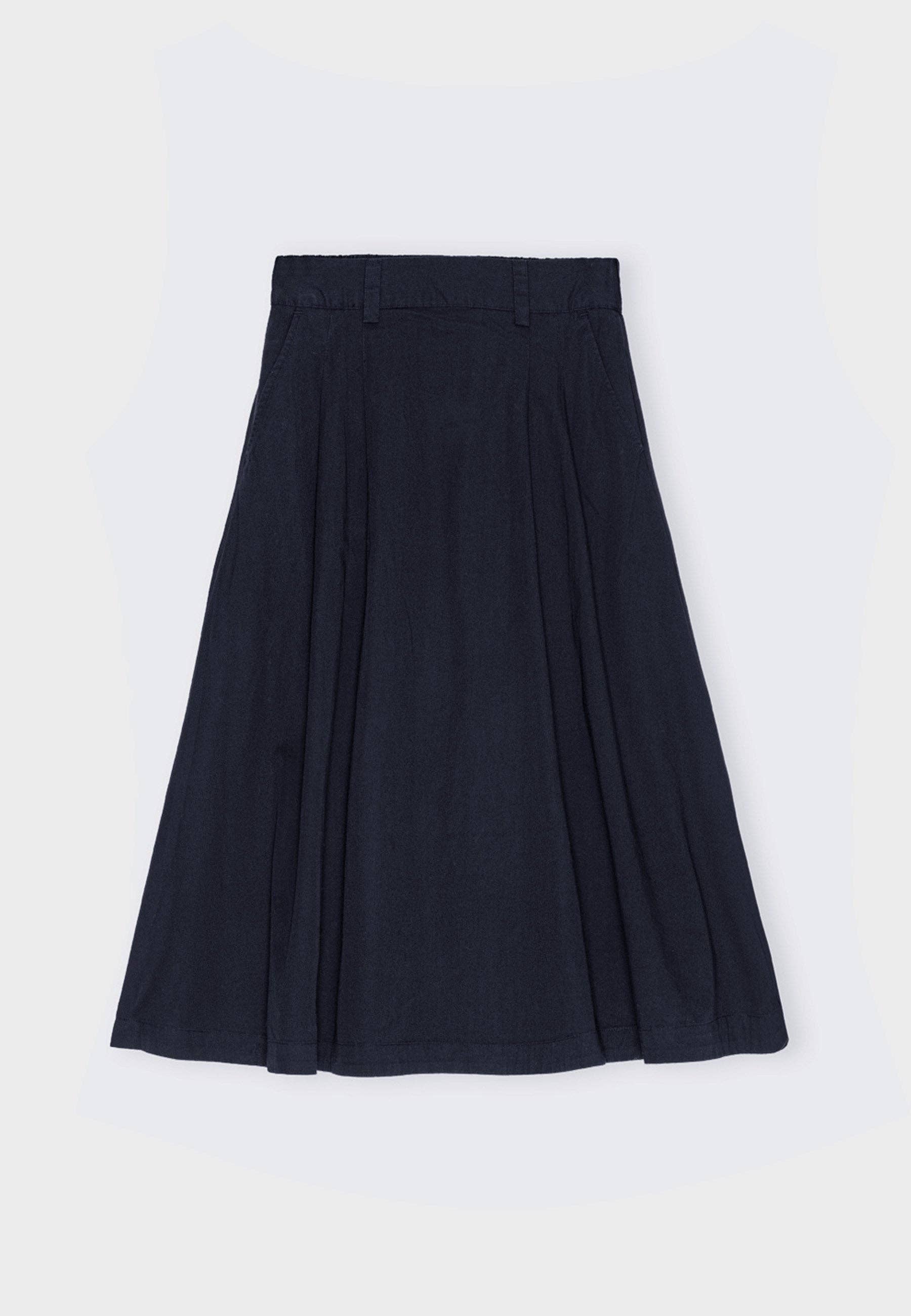 Poem skirt twill: Dark navy / S