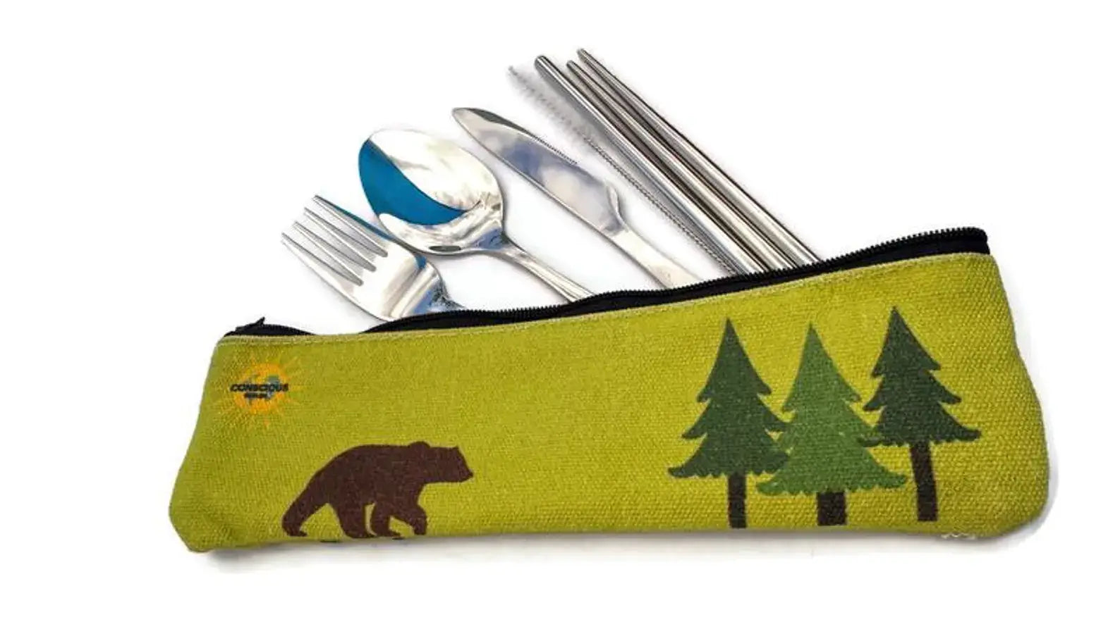 Bear Travel Cutlery Set — Conscious Cutlery