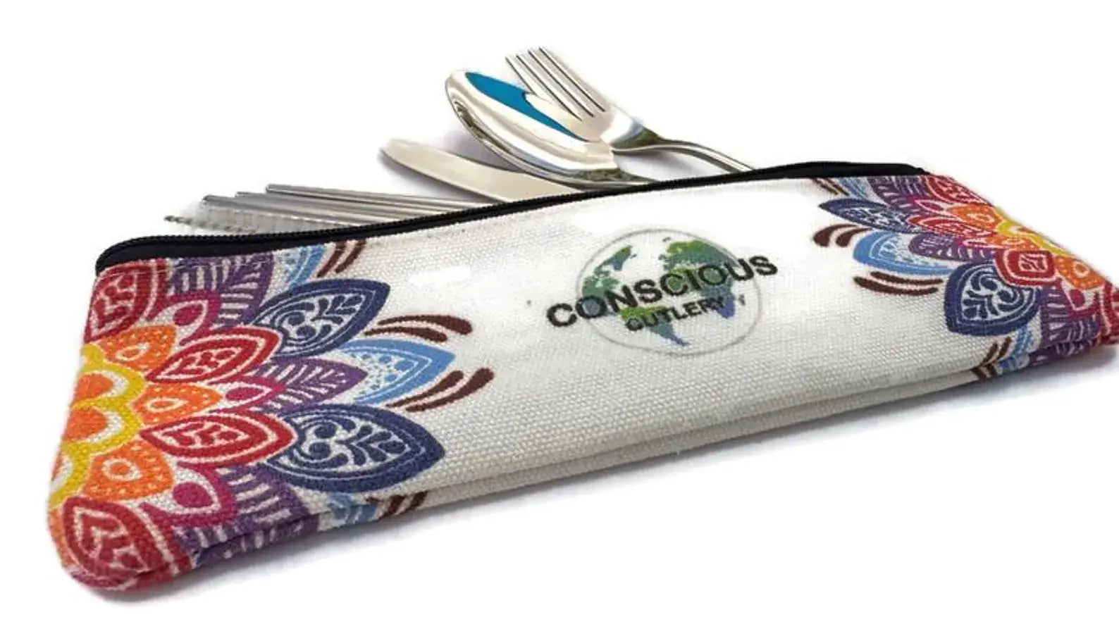 Mandala Travel Cutlery Set — Conscious Cutlery