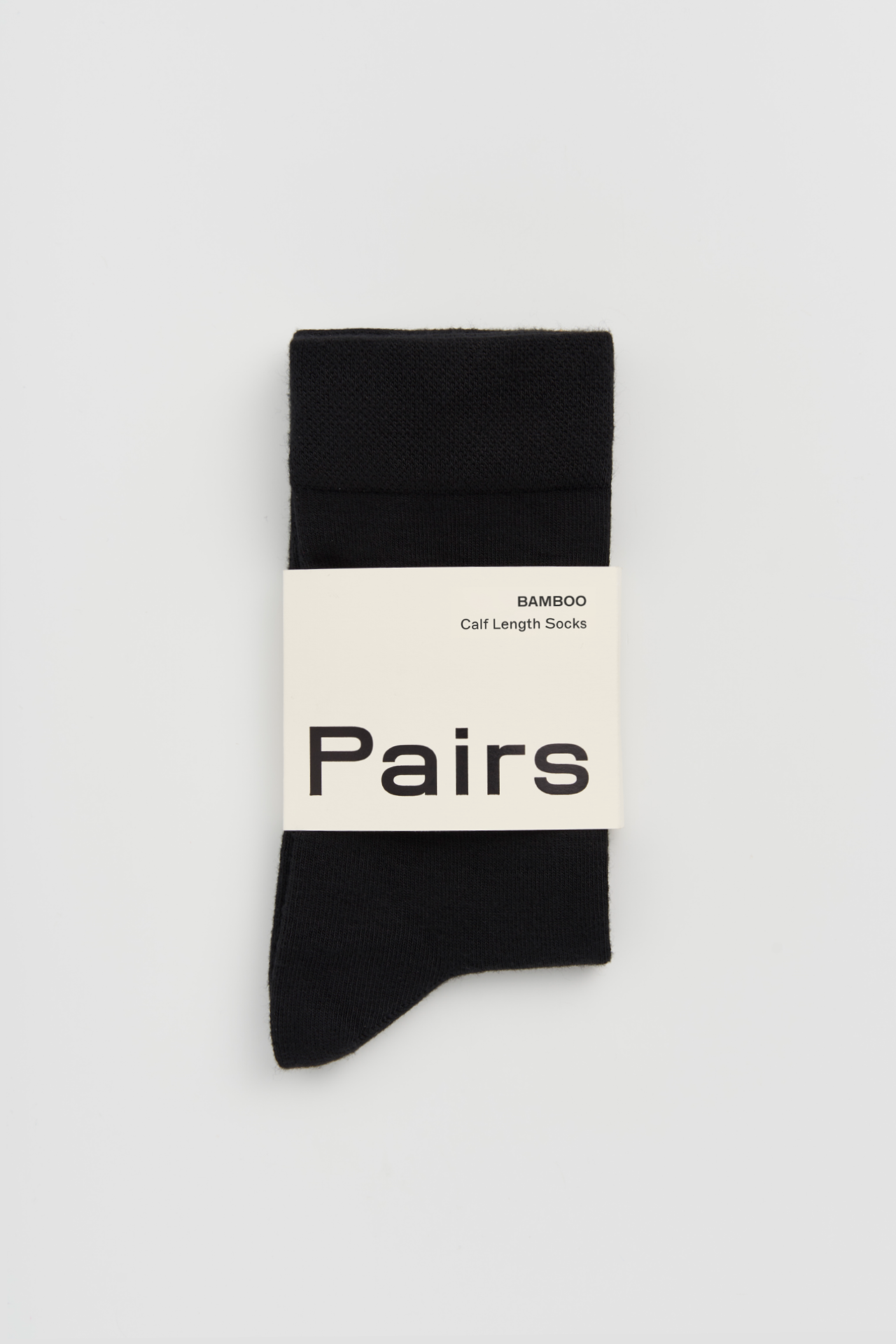 True Black Bamboo Socks: Large (UK 9-13)
