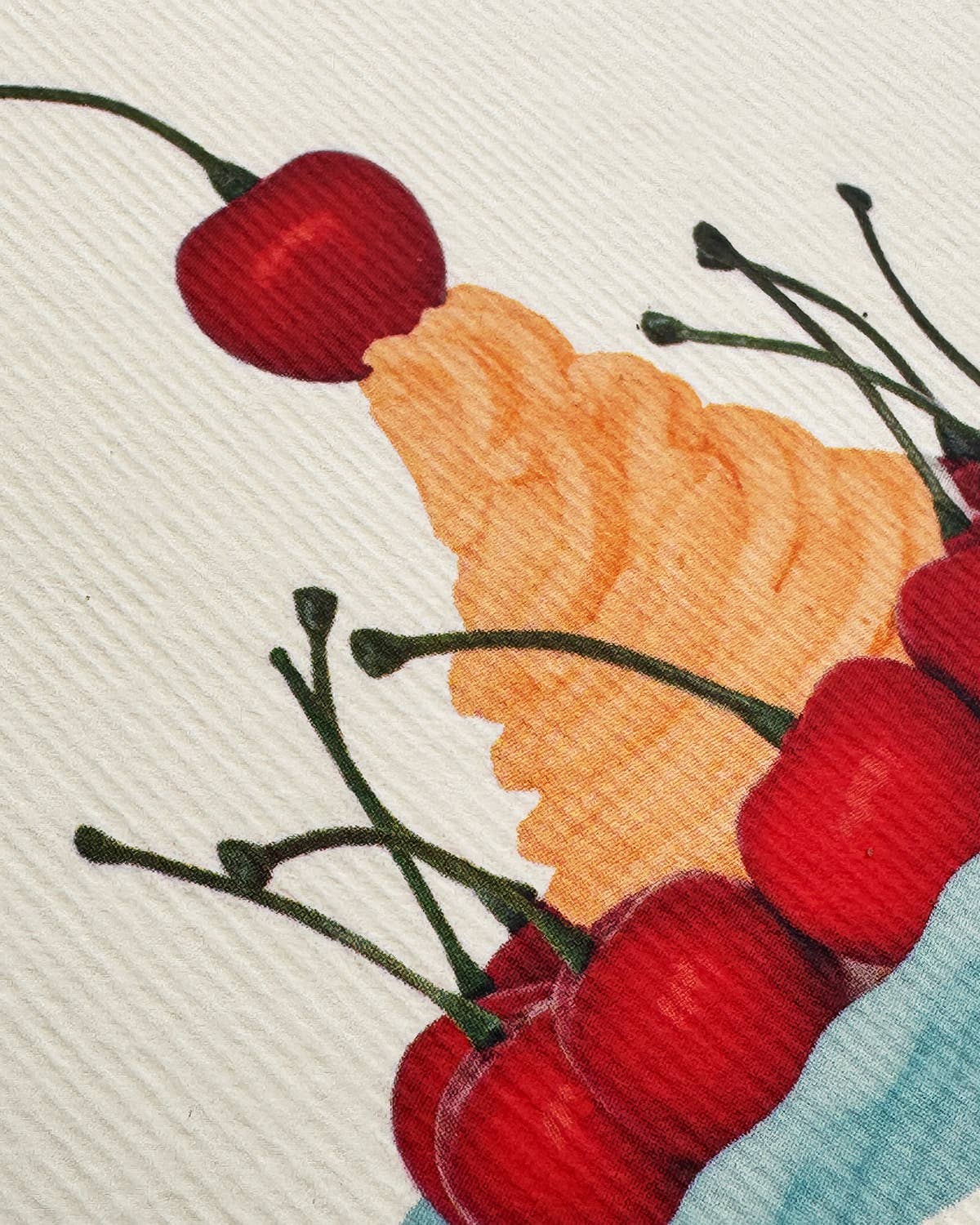 Mandarin Chantilly Cream Greeting Card | Birthday Card