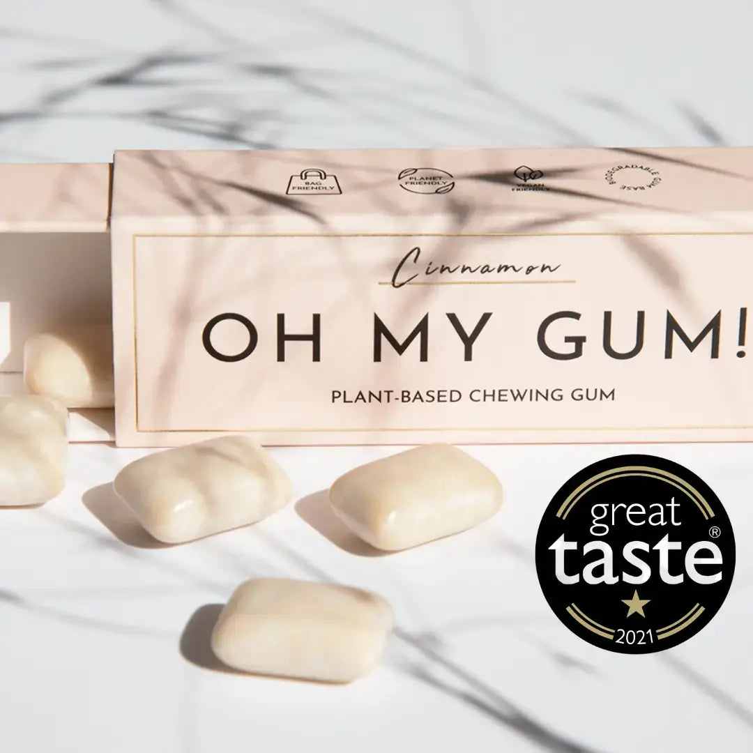 Cinnamon Chewing Gum - Plastic-free | Sugar-free | Plant-bas