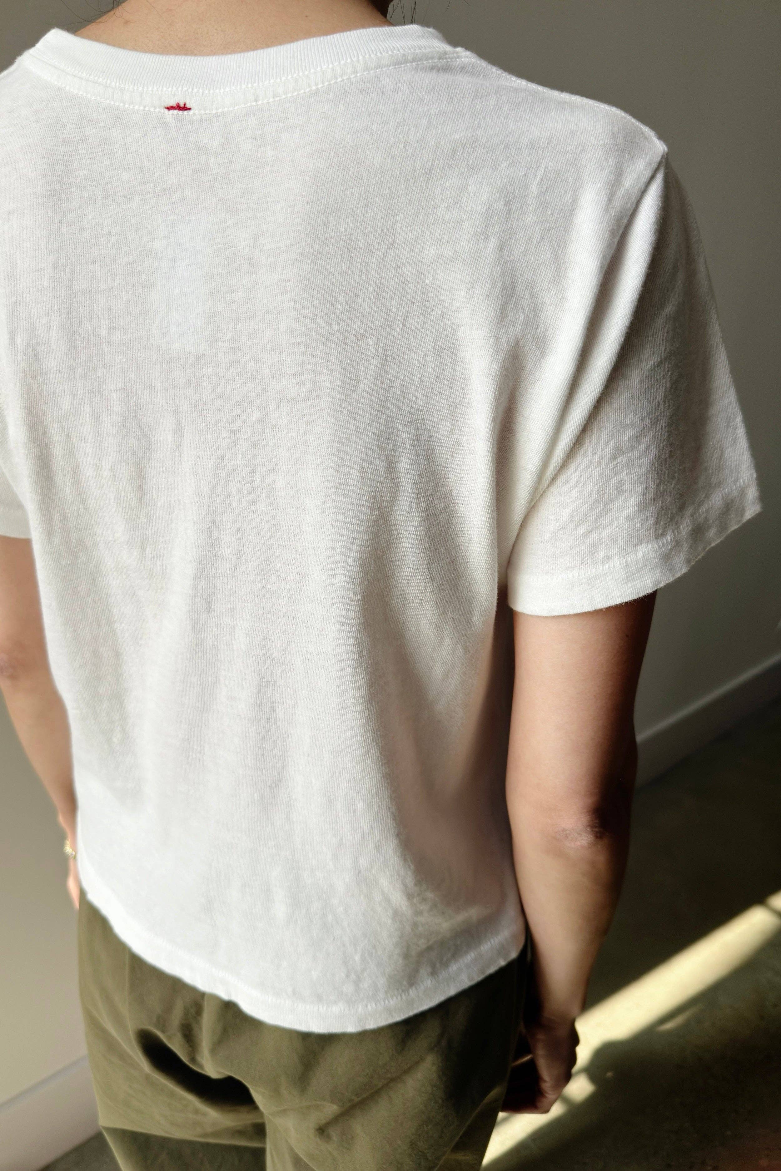 Airy Darling Tee Vintage White - Le Bon Shoppe