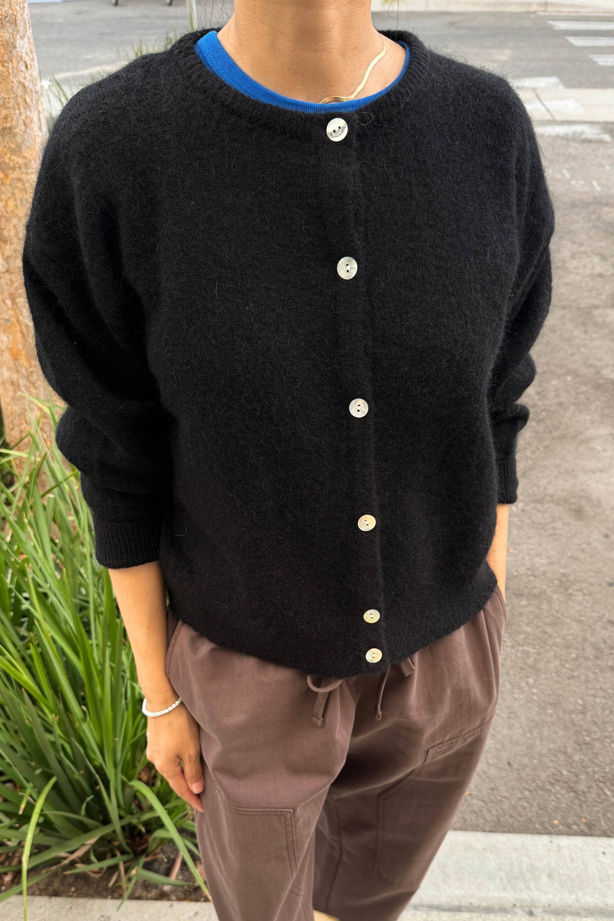 Le Bon Shoppe Ayla Mohair Cardigan