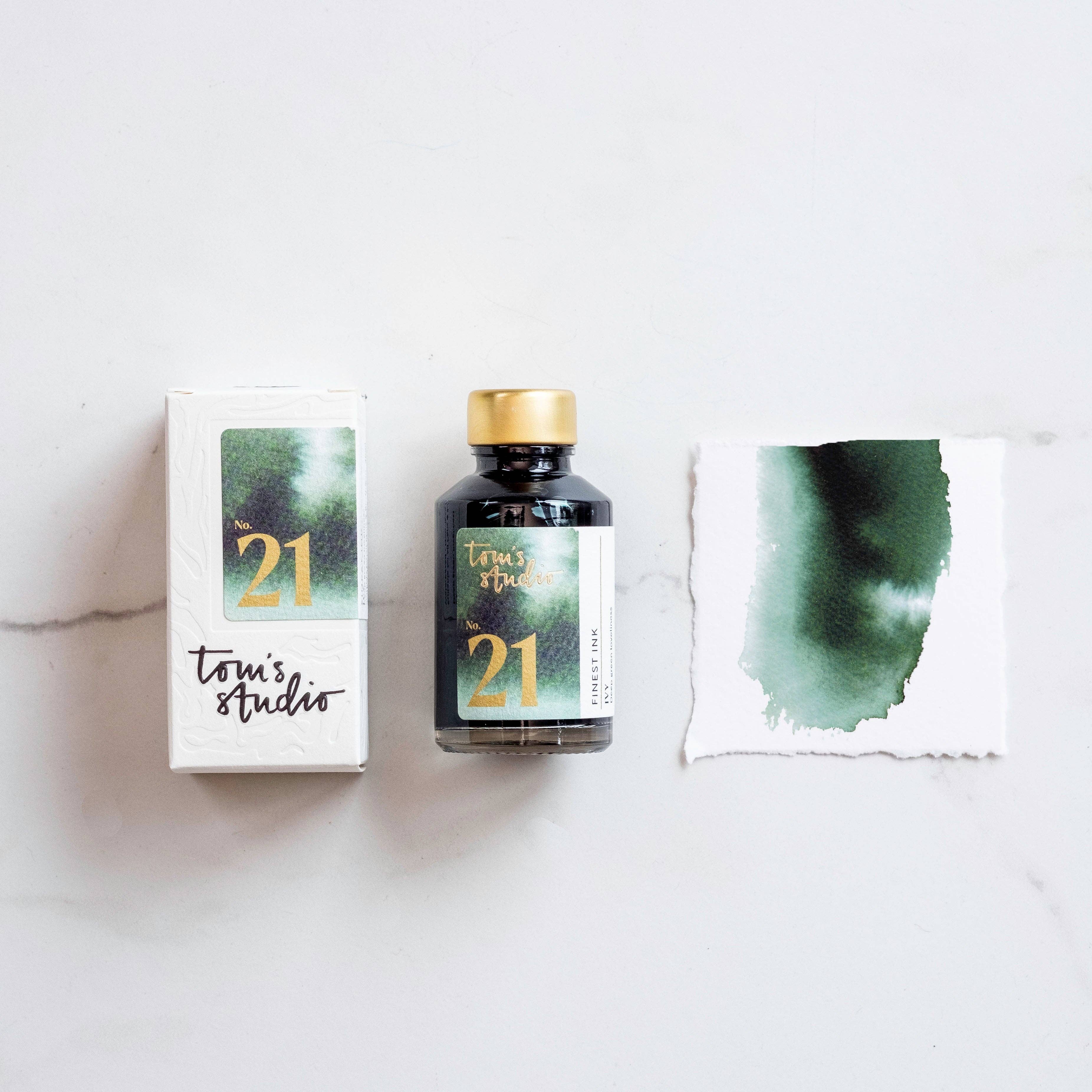 Tom’ Studio Fountain Pen Ink - various colours