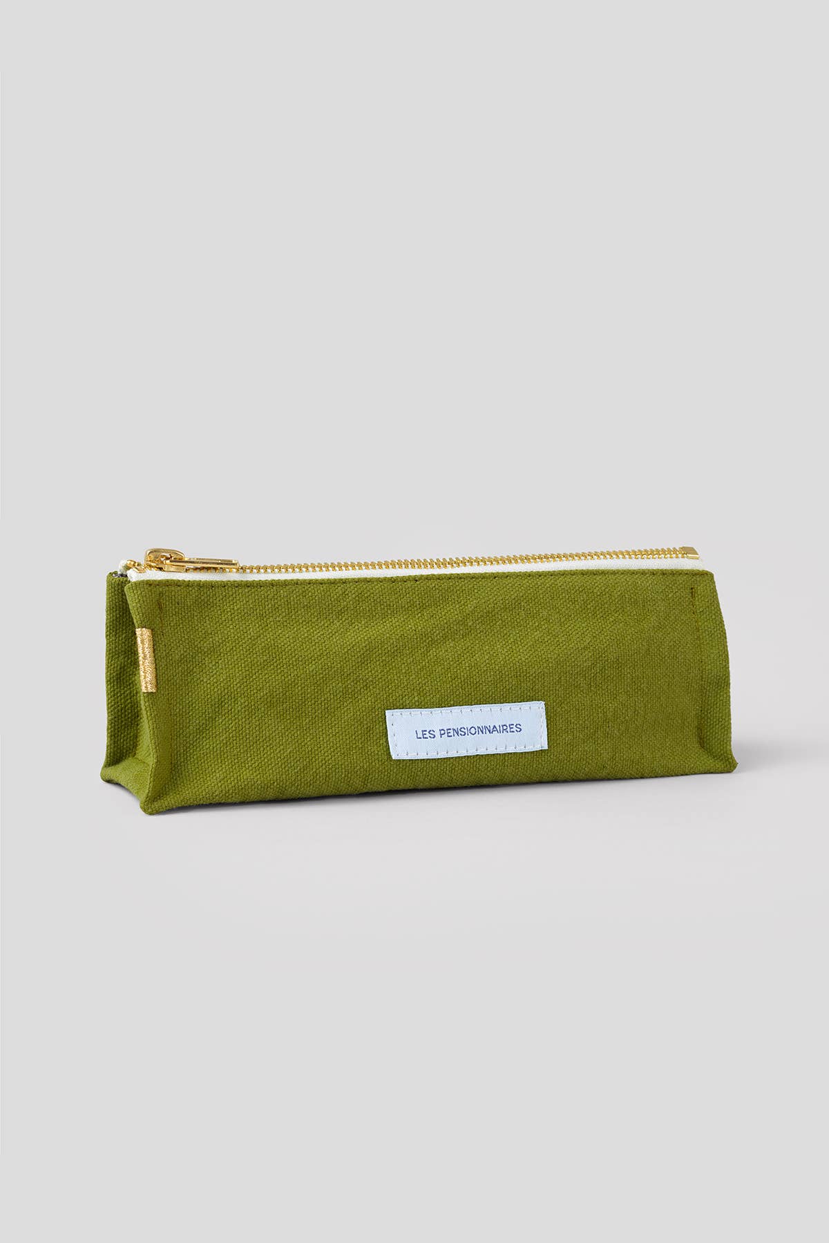 Les Pensionnaires Pencil Case in Moss Green